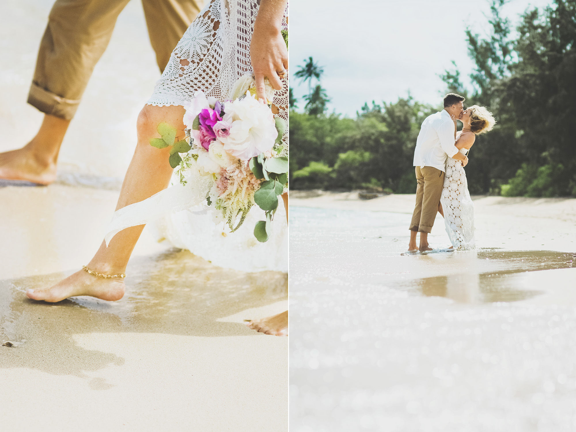  Maui bridal bohemian chic wedding inspiration
 