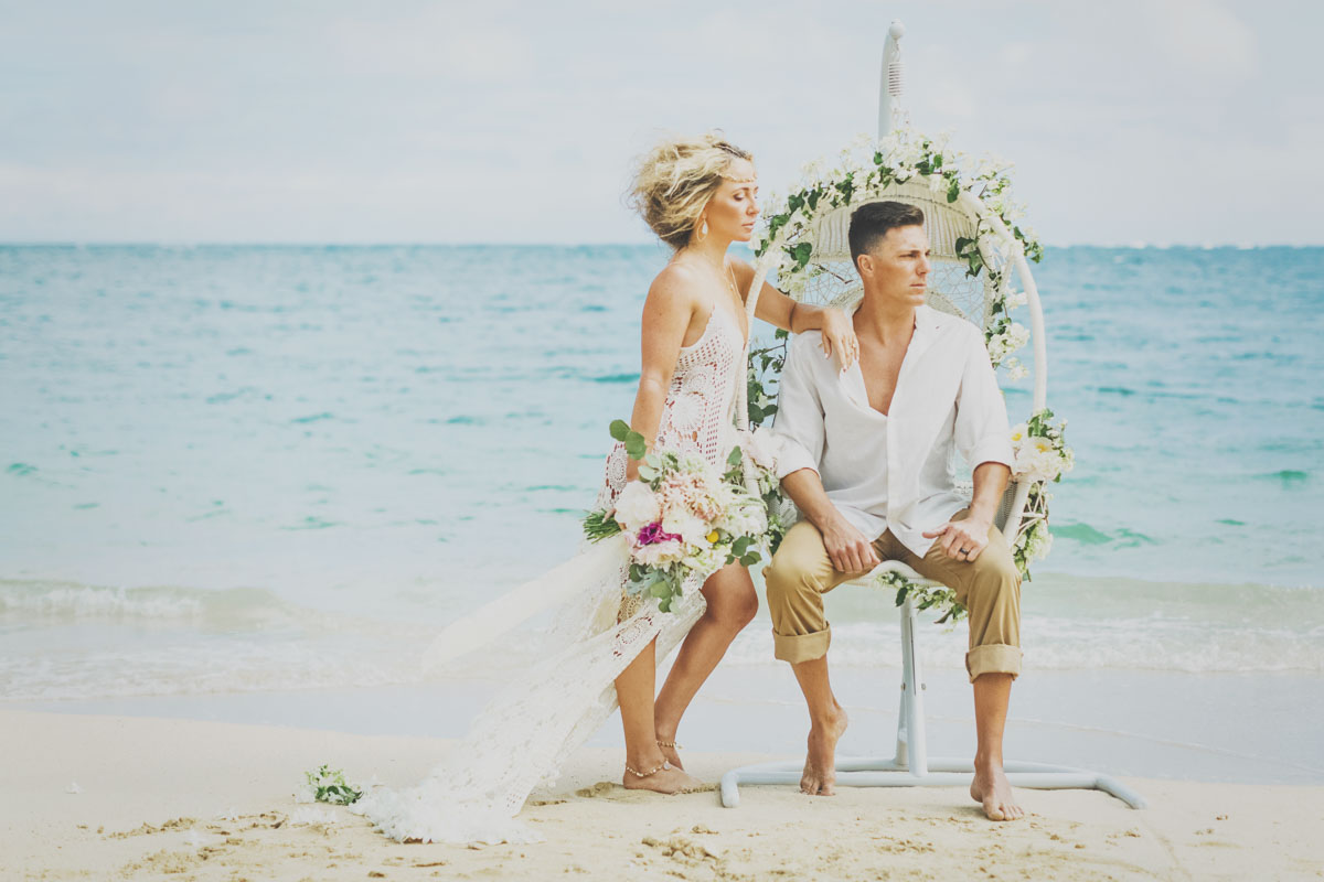  Maui bridal bohemian chic wedding inspiration
 