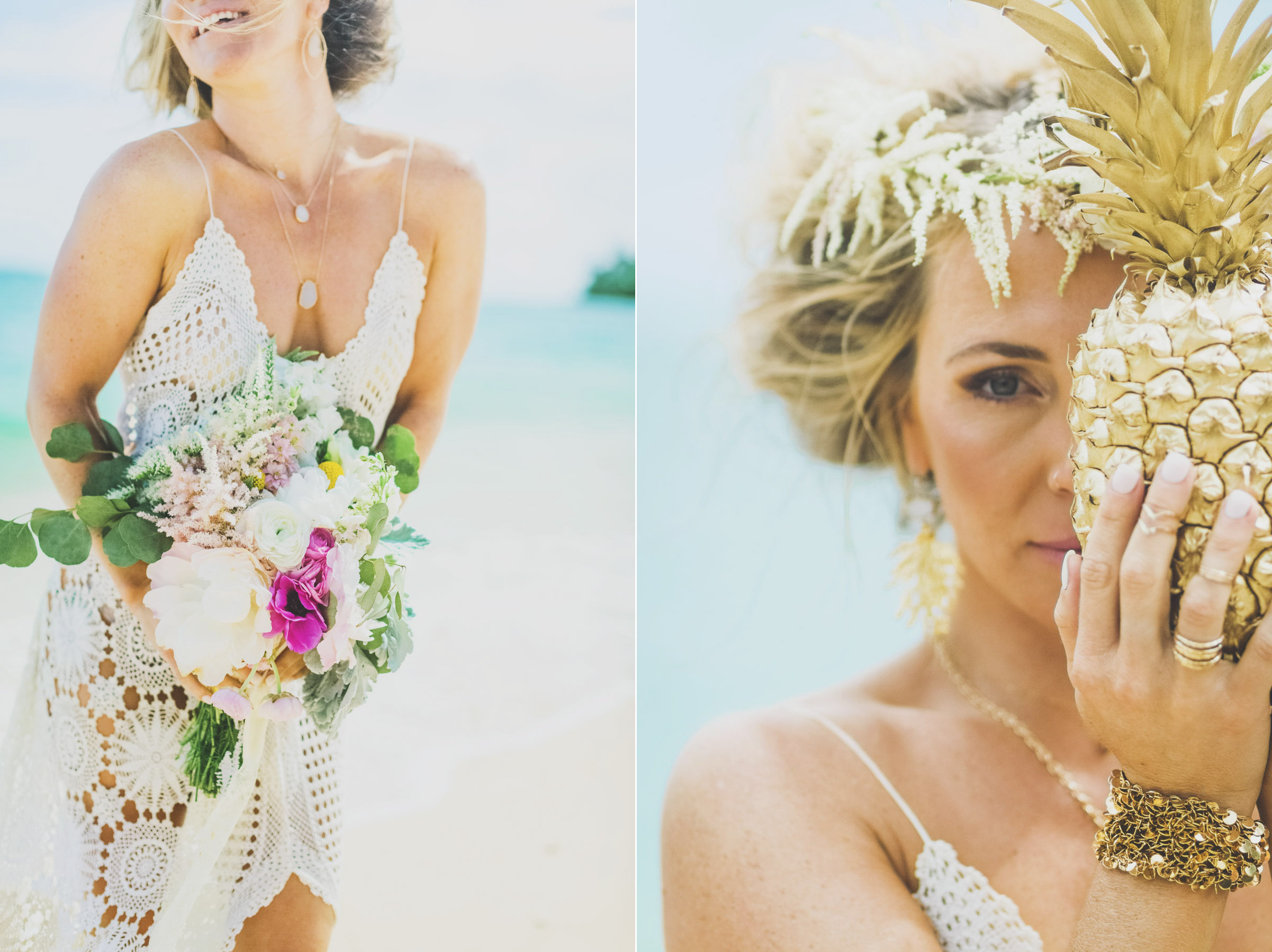  Maui bridal bohemian chic wedding inspiration
 