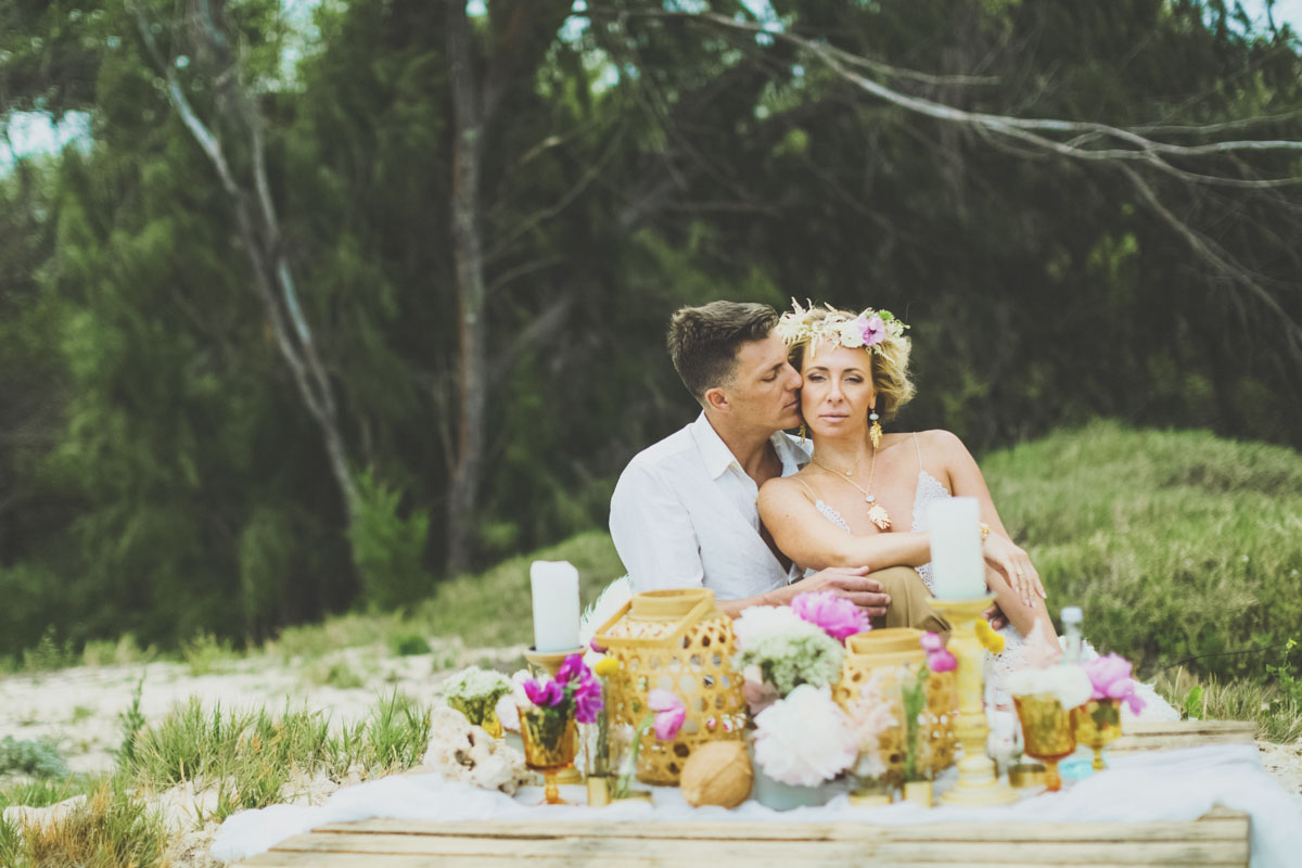  Maui bridal bohemian chic wedding inspiration
 