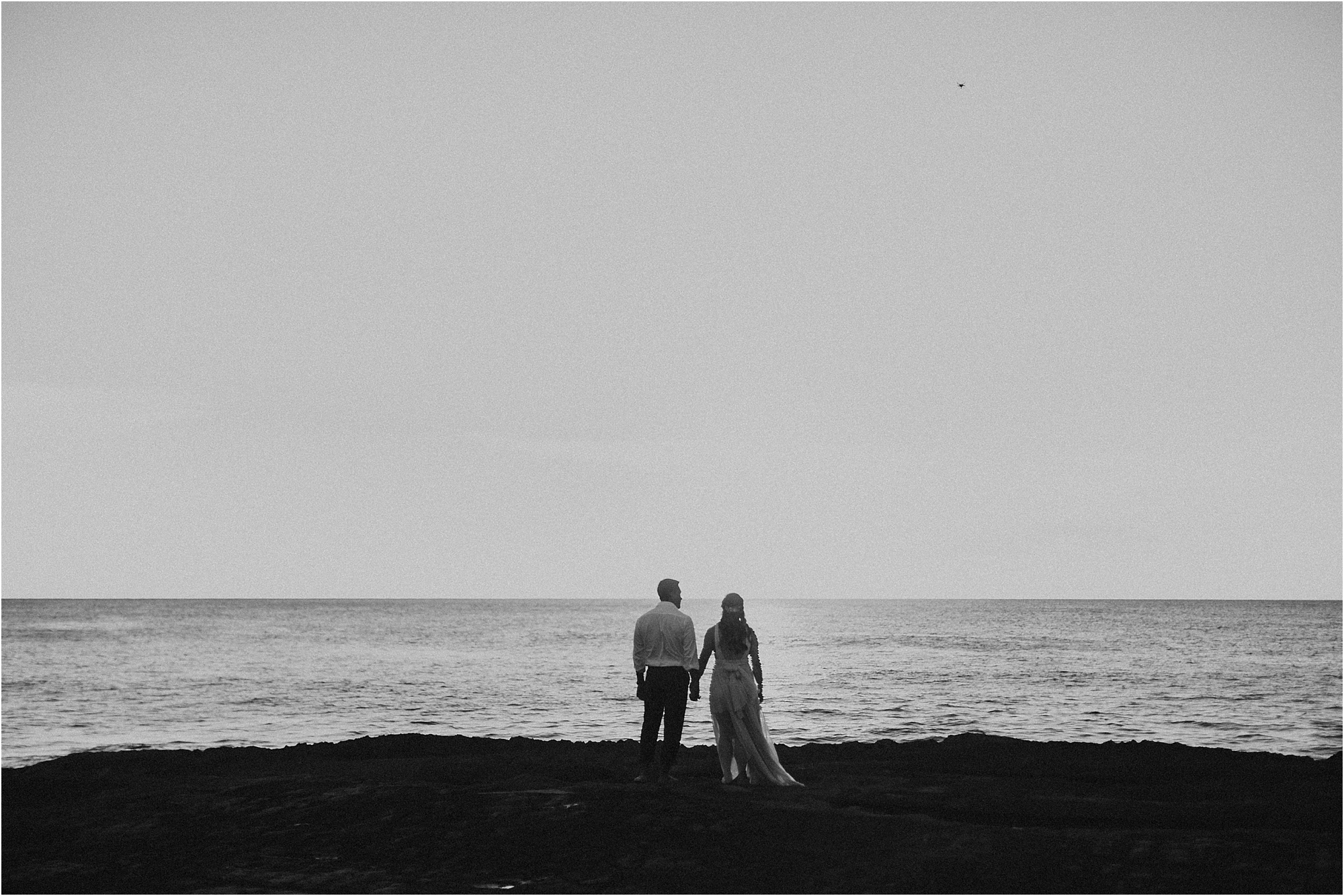 Day after wedding couples session in Oahu, Hawaii