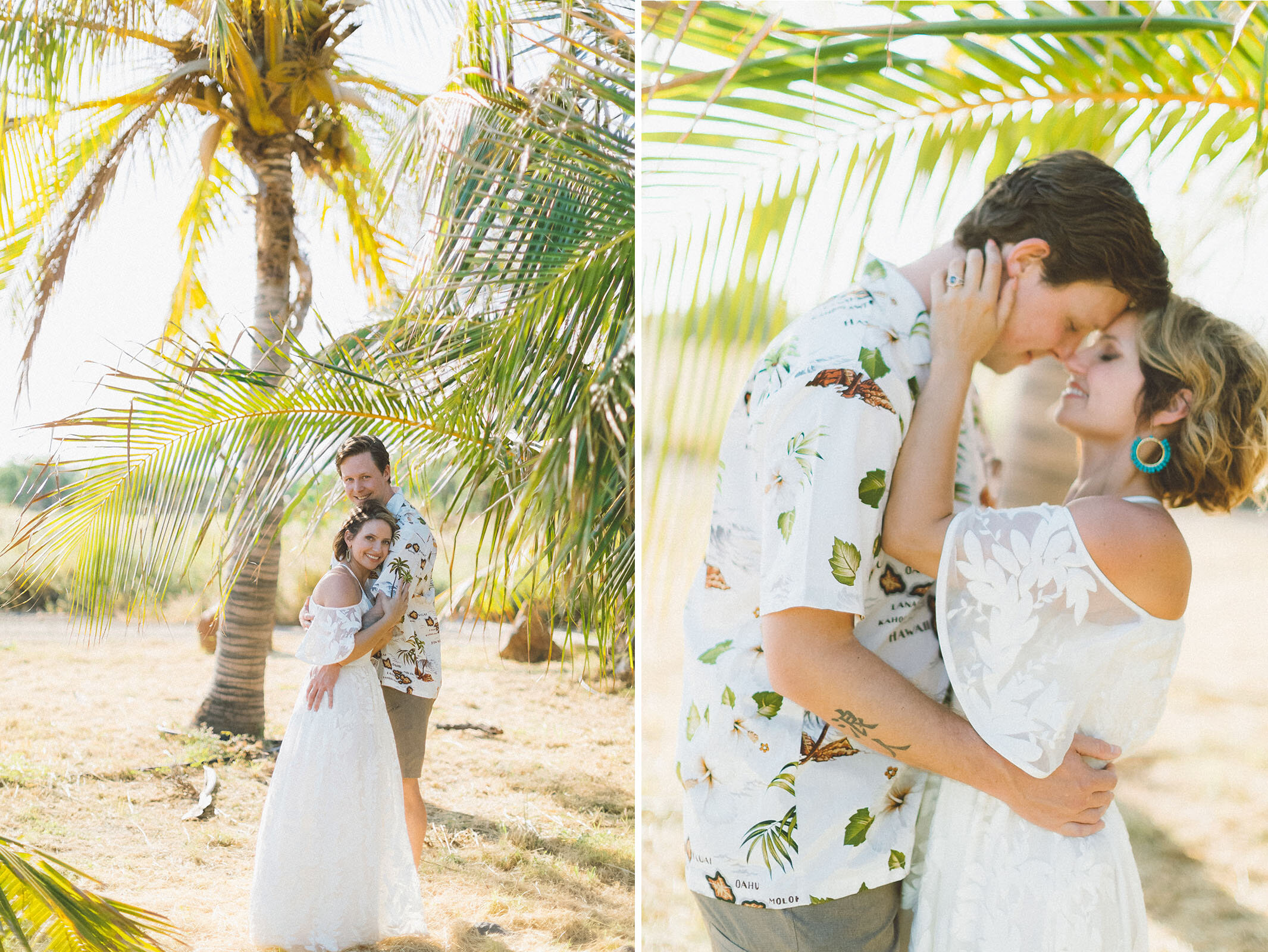  Top Maui Wedding photographer Angie Diaz Captures beautiful tropical engagement session with the perfect sun flare and romance your heart needed. Location: Palm Trees at Olowalu, Lahaina , Hawaii 