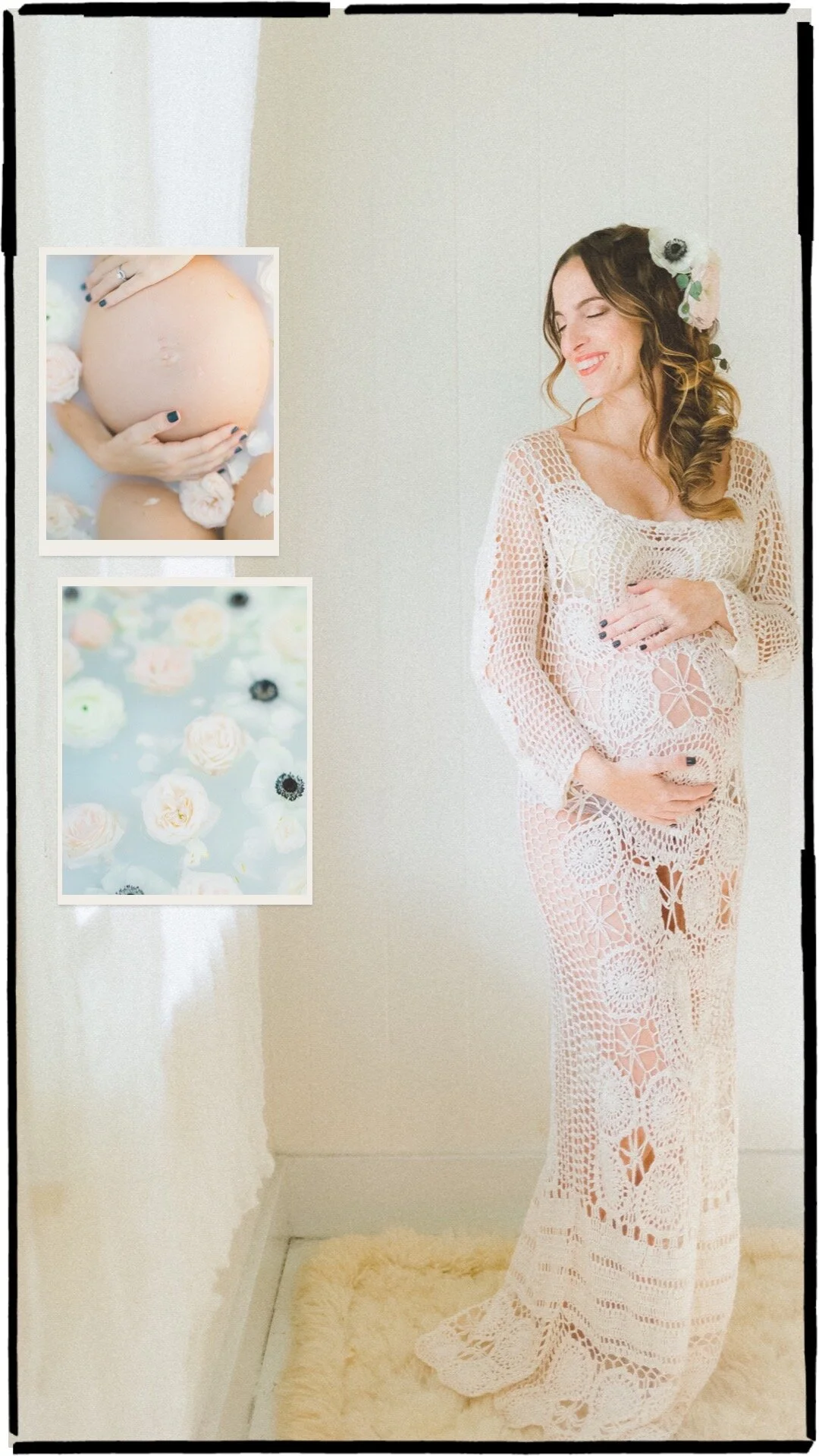 Gorgeous it's a boy romantic milkbath maternity shoot in Maui Plantation House 