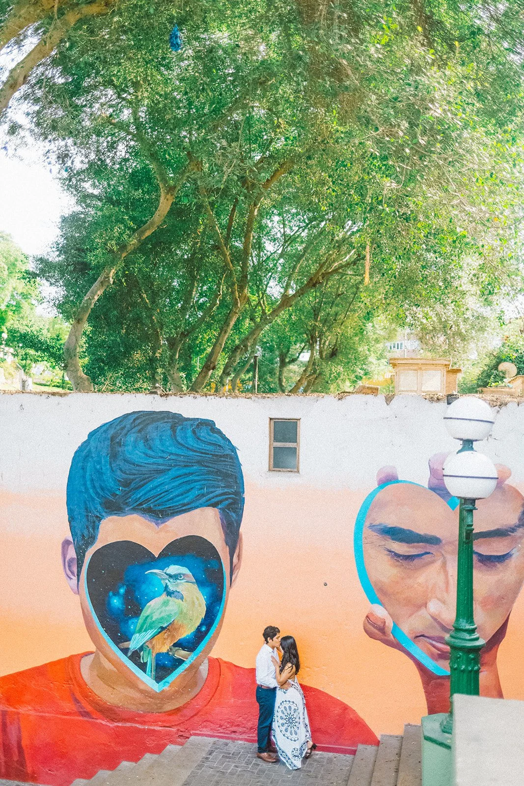 MOURNING COUPLES SESSION IN BARRANCO, LIMA | Intimate Coastal Photography in Lima