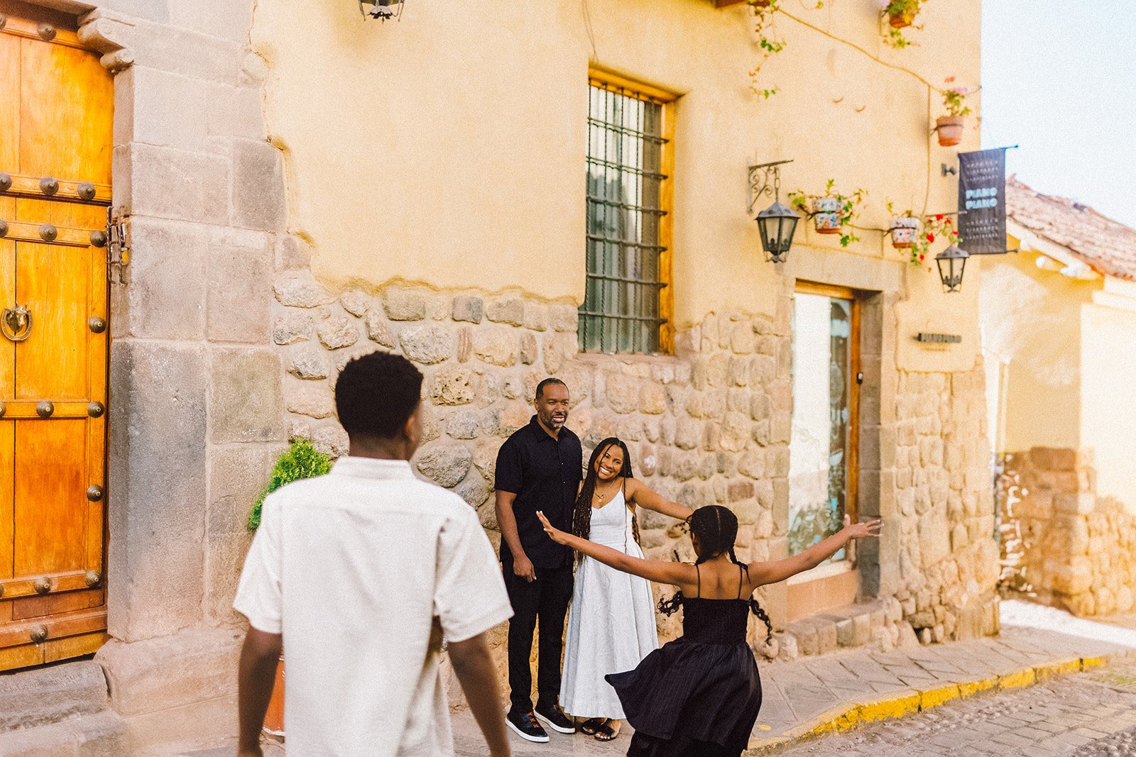 Wandering Through San Blas: A Family Photo Session in Cusco, Peru