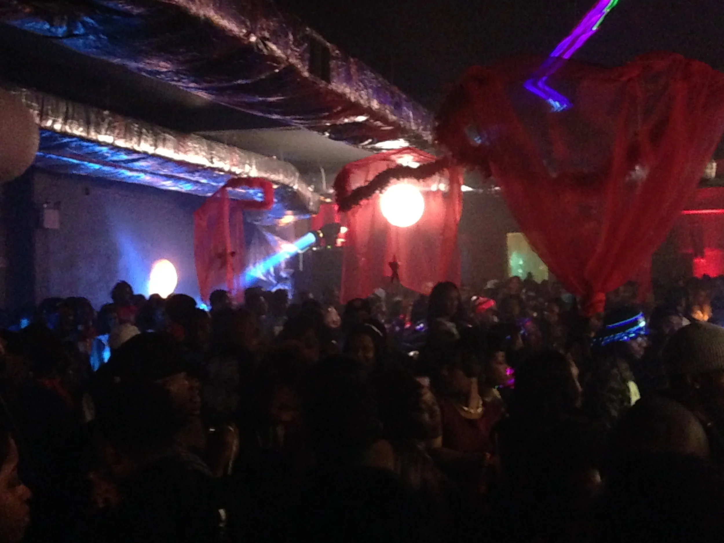 Sanders Studio Crowd