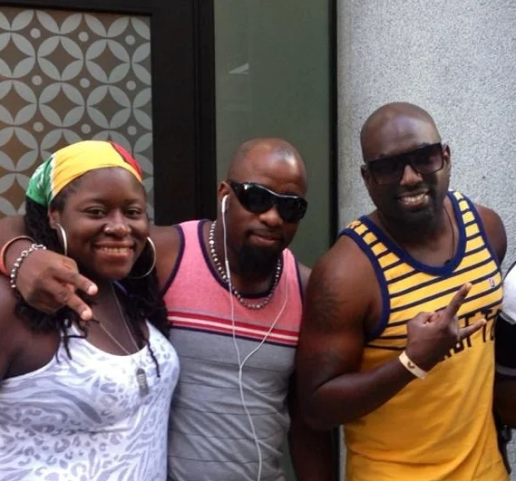 w/ Teddyson John and Jaiga (Toronto 2013)