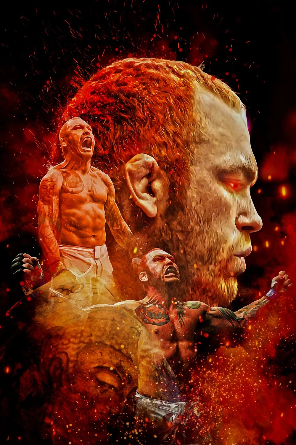 Chris Leben Promotional Graphic