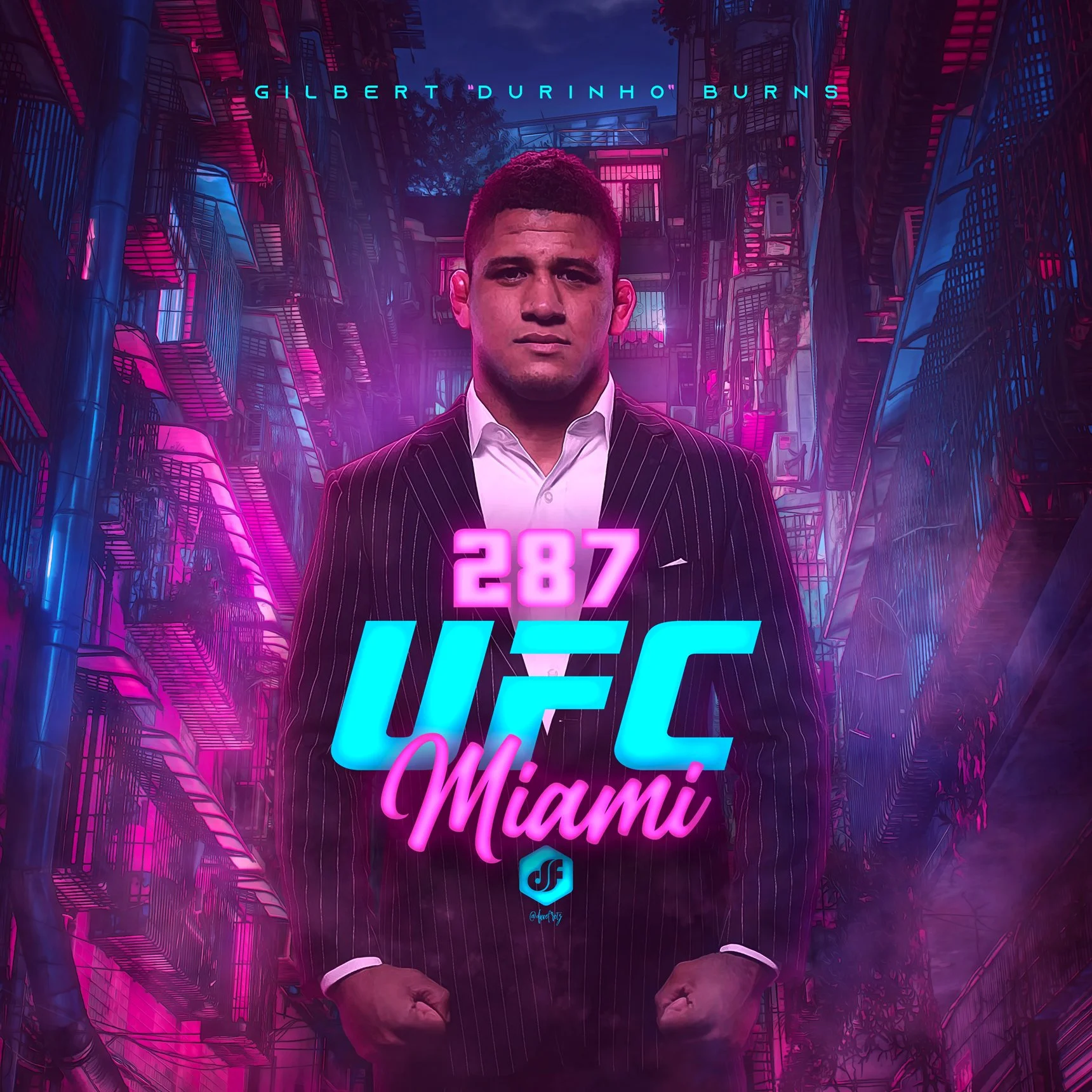 Gilbert Burns - UFC 287