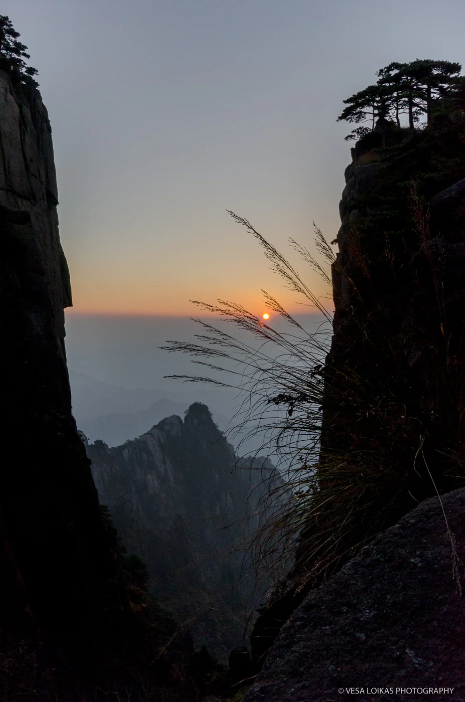 West Sea Grand Canyon | Yellow Mountains, Huangshan, China | October 20, 2014
