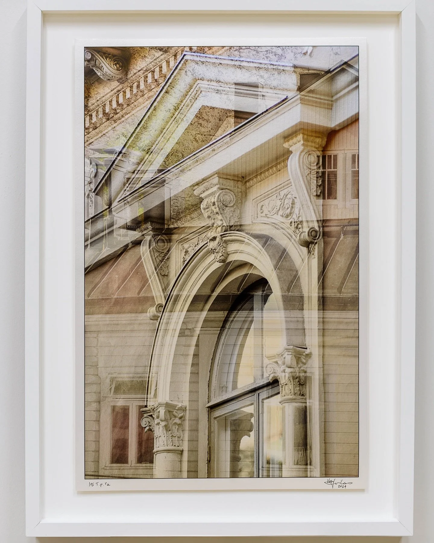 Bishop St 2024 | Photography | Color
Size: 70 x 50 x 3 [cm] LINK IN BIO WORLD WIDE DELIVERY
&rdquo;Layers of time in the old city&rdquo;. The work was created in the summer of 2024 on Bishop street in Turku, Finland.

The photo collage tells storie