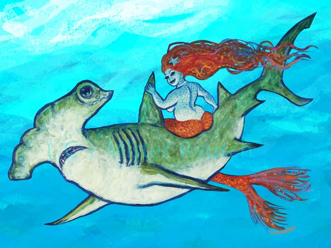 "Hammerhead & Mermaid"