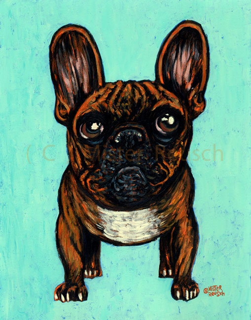 "Brindle Frenchie"