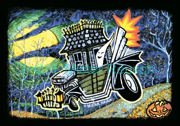 "Haunted Hot Rod"