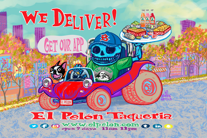 El Pelon Taqueria Delivery Ad