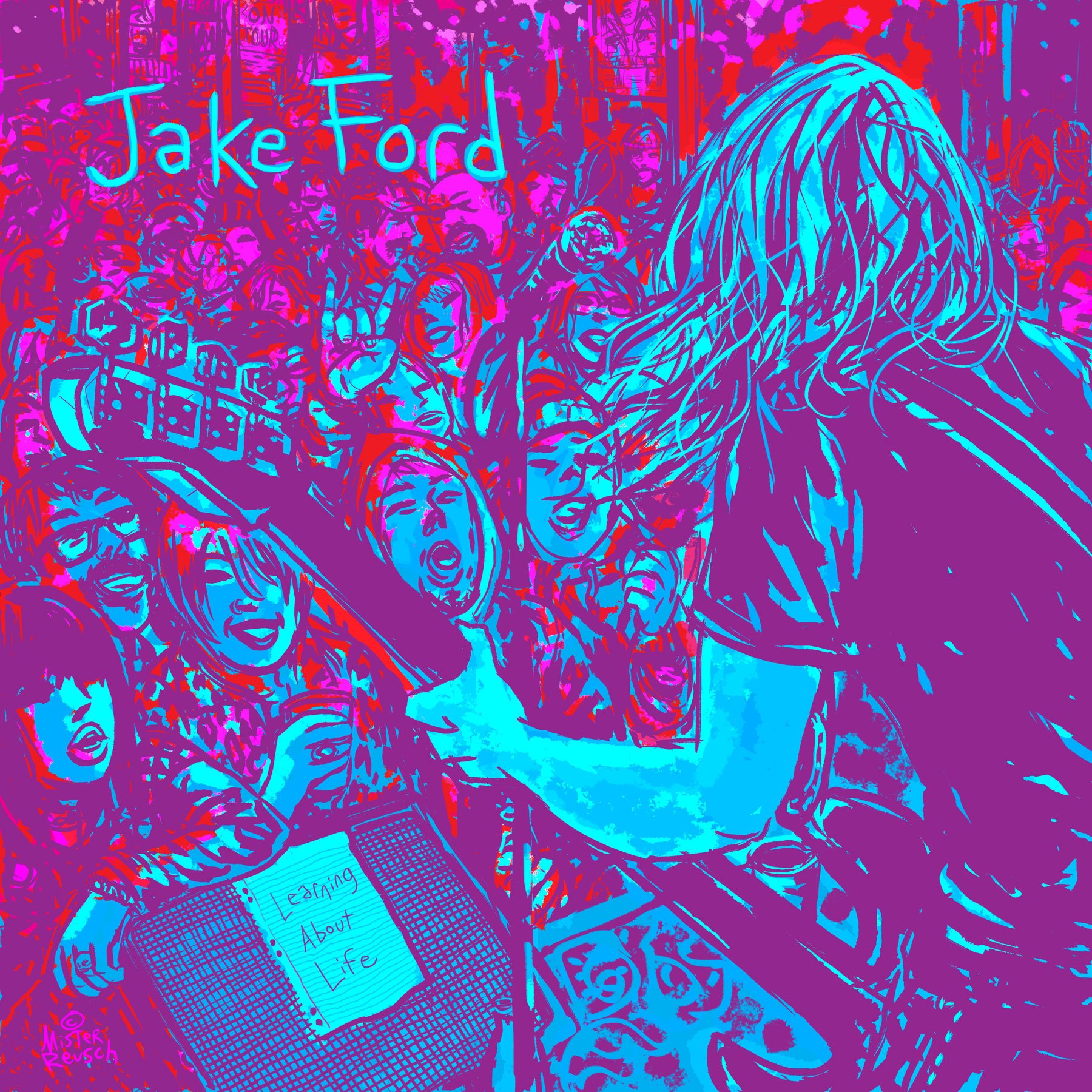 Jake Ford album back cover