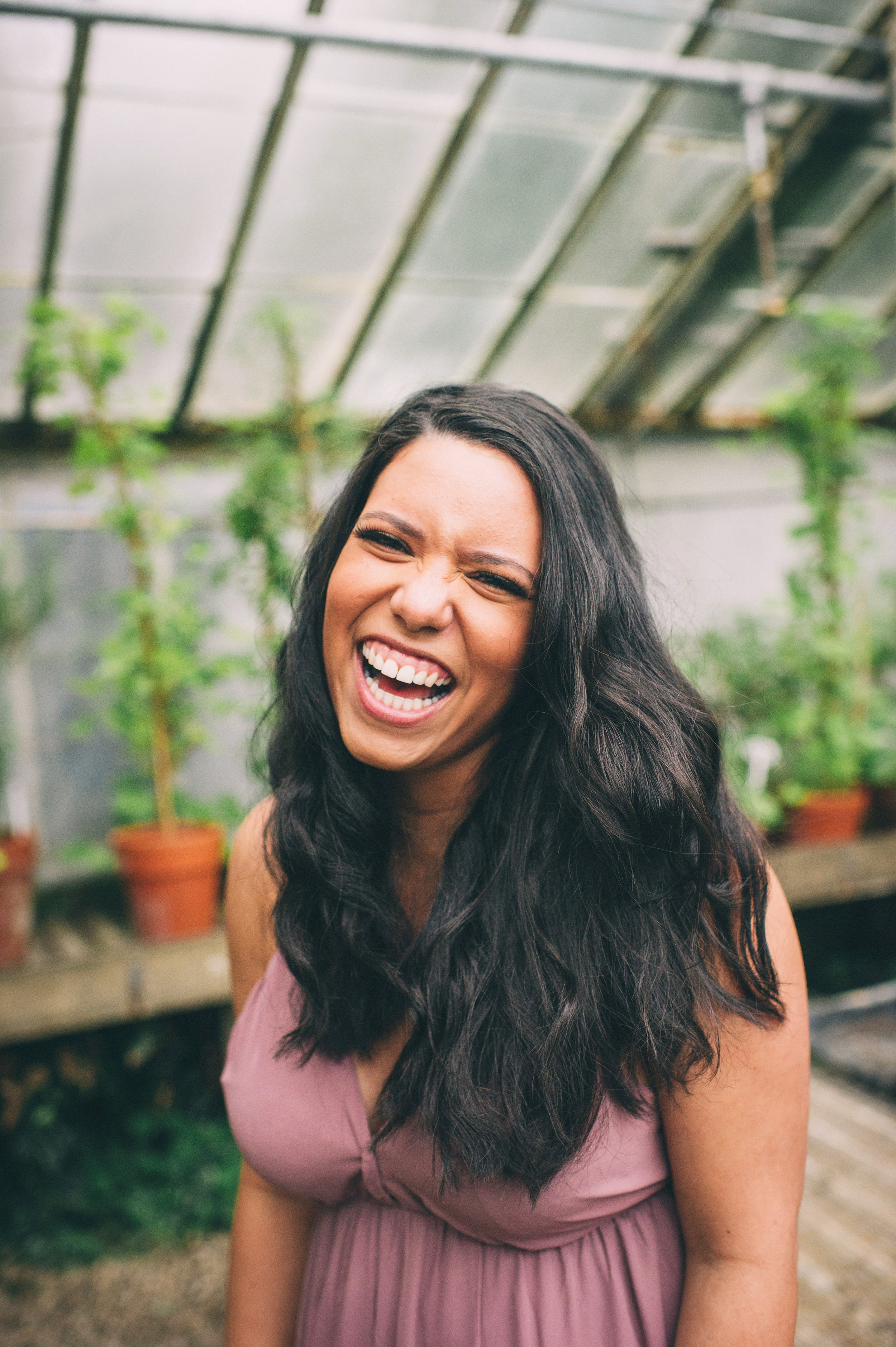 Micaha & Austin // Greenhouse Engagement Session // Lexington Kentucky