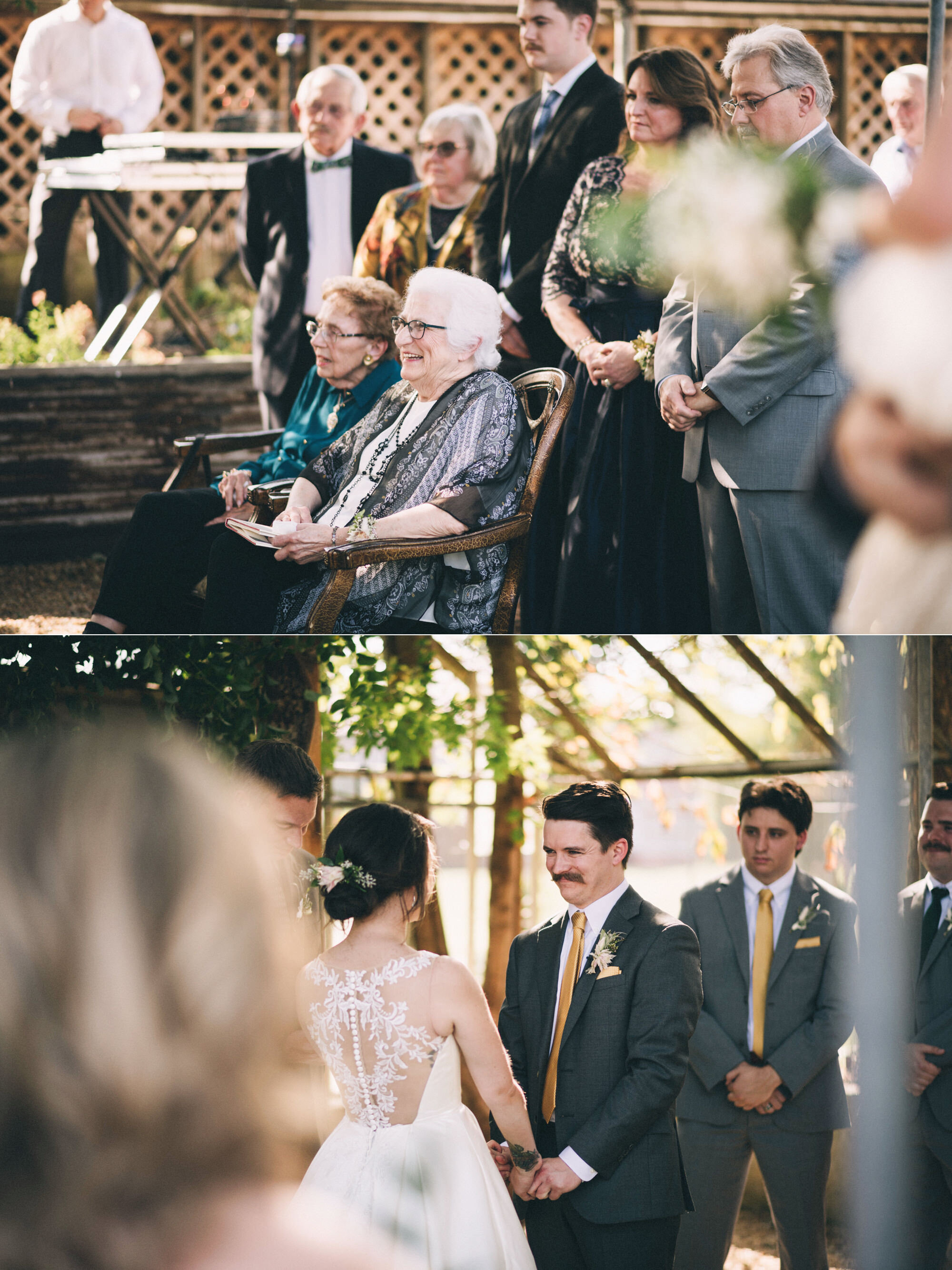 Greenhouse Wedding at 3rd Turn Brewery's Oldham Gardens by Louisville