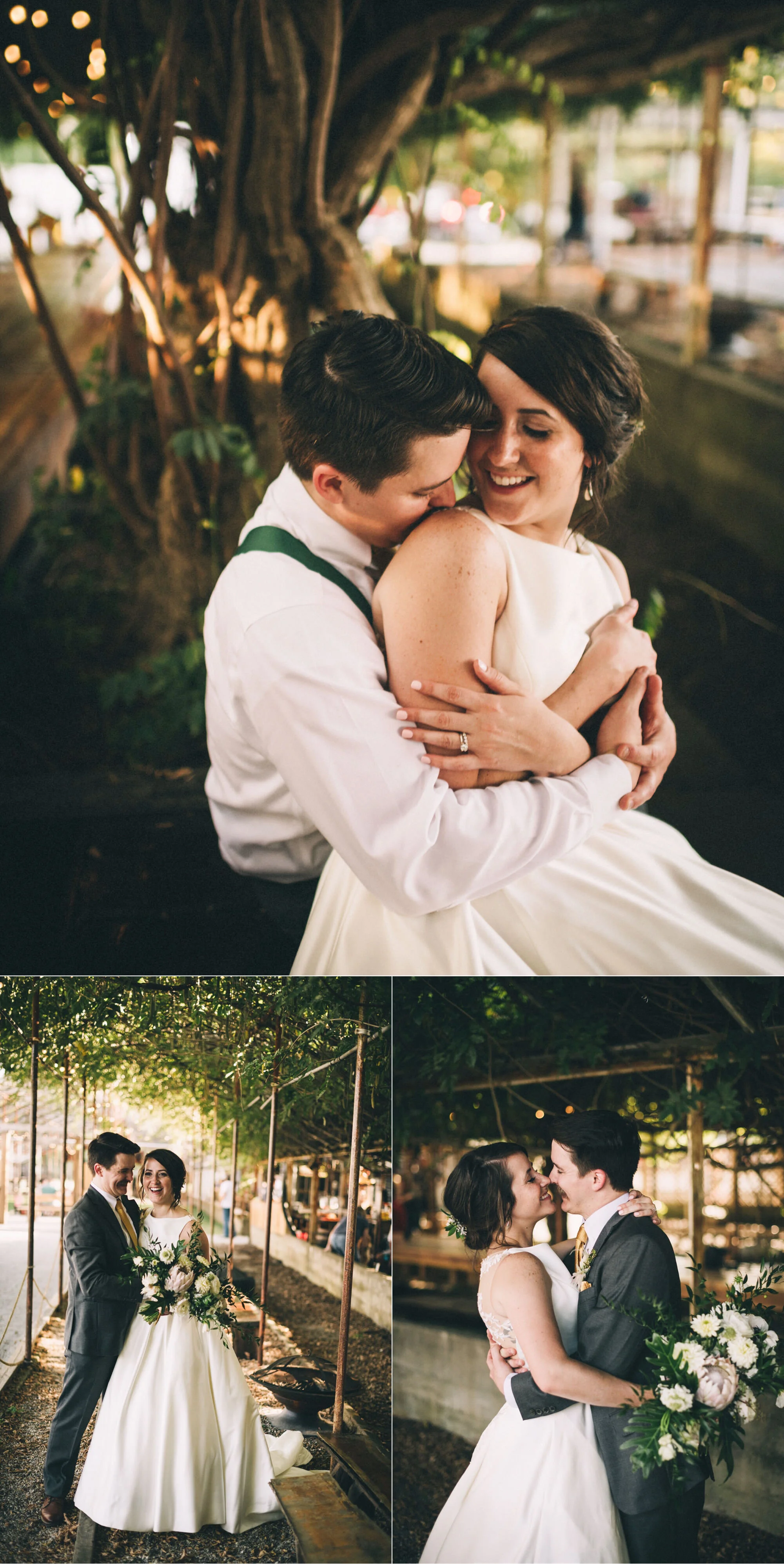 Greenhouse Wedding at 3rd Turn Brewery's Oldham Gardens by Louisville