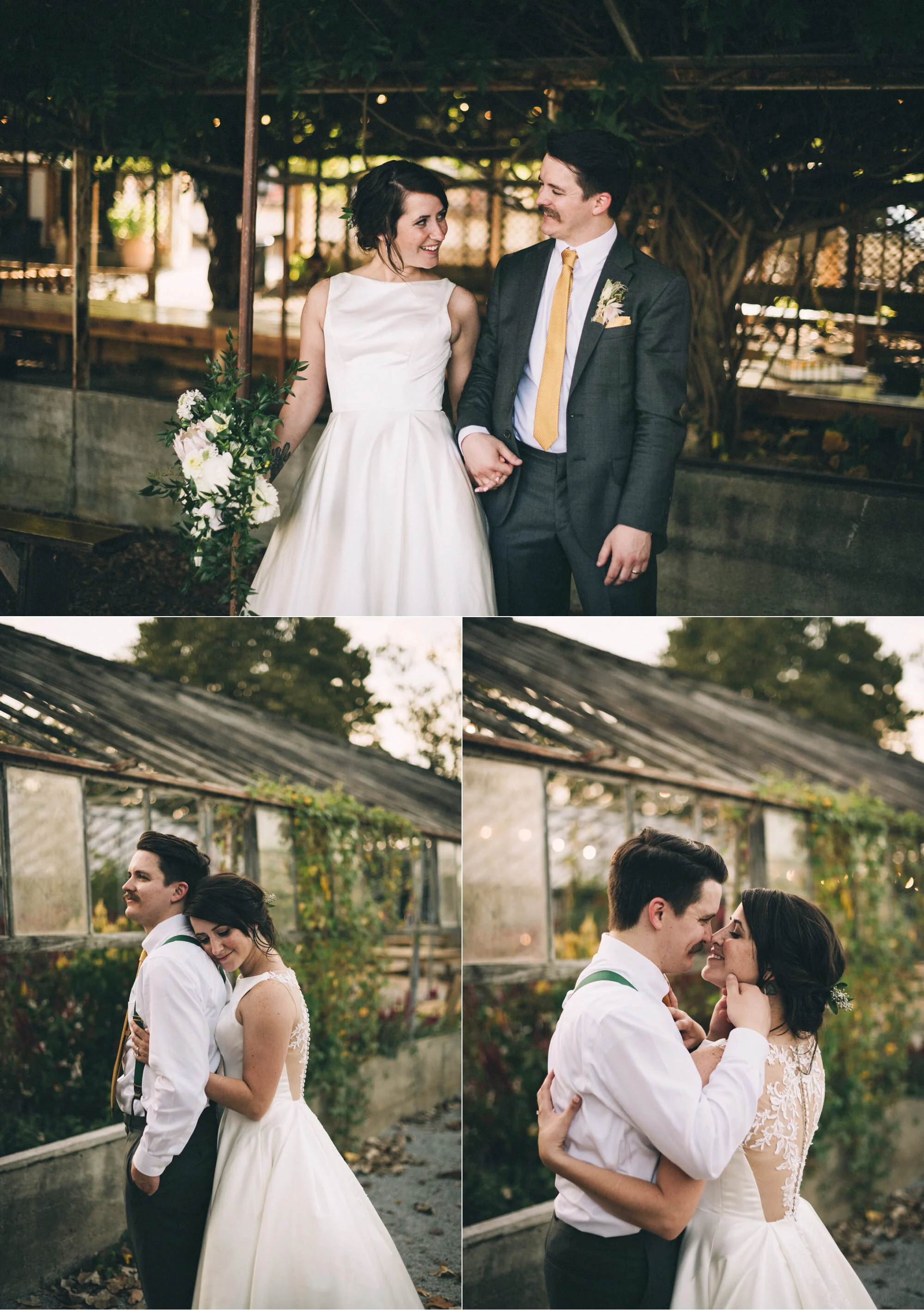 Greenhouse Wedding at 3rd Turn Brewery's Oldham Gardens by Louisville