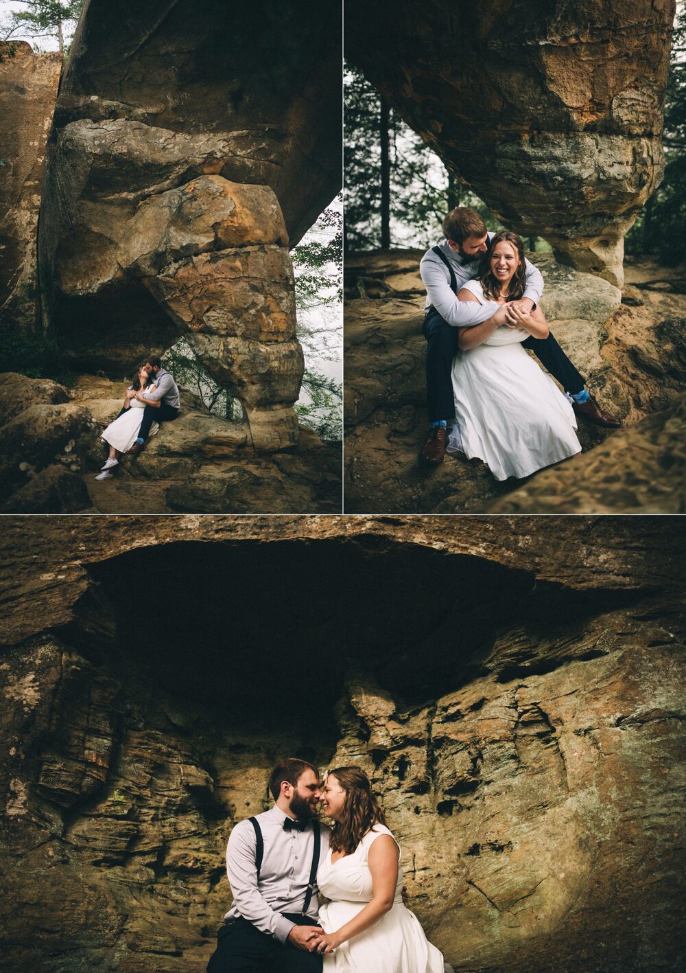 Adventurous Red River Gorge Hiking Elopement // Louisville Wedding Photographer