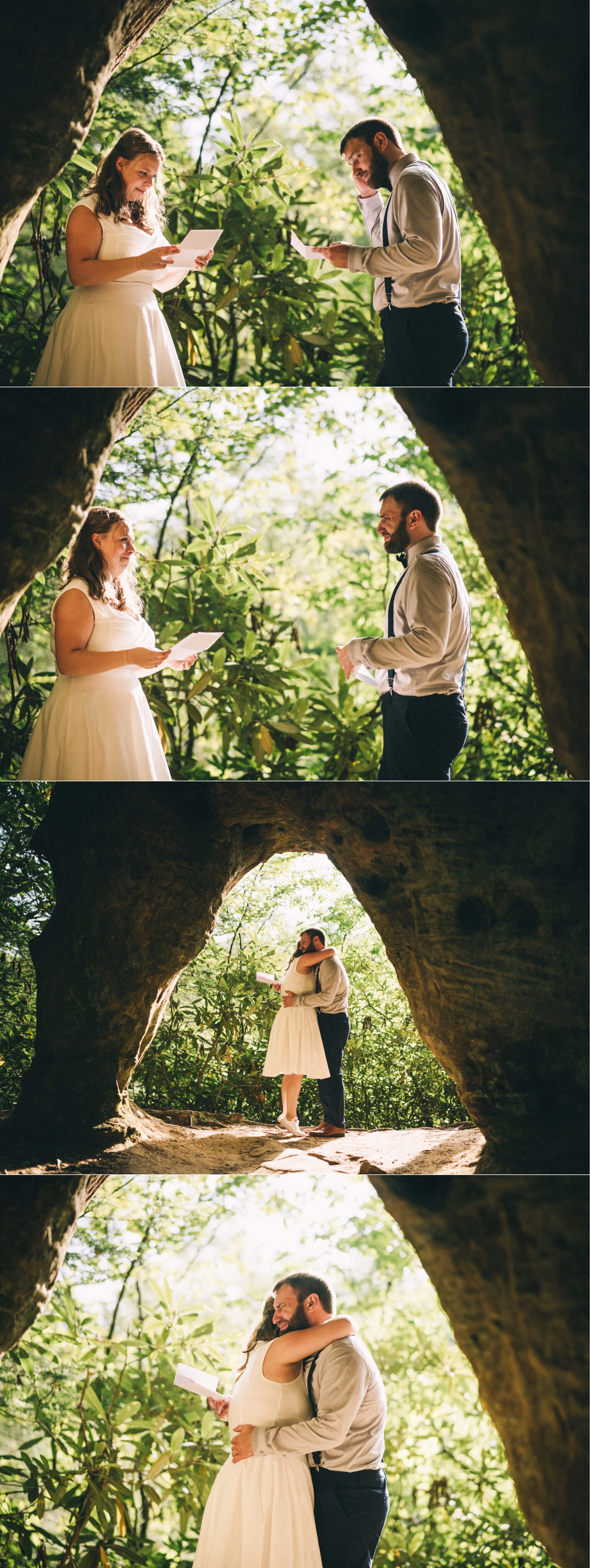 Adventurous Red River Gorge Hiking Elopement // Louisville Wedding Photographer