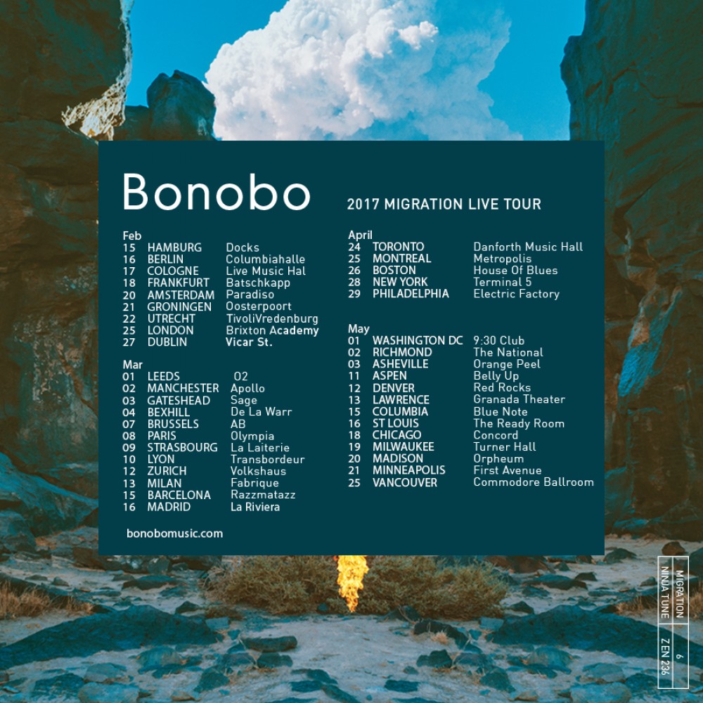 Bonobo Migration Tour Dates