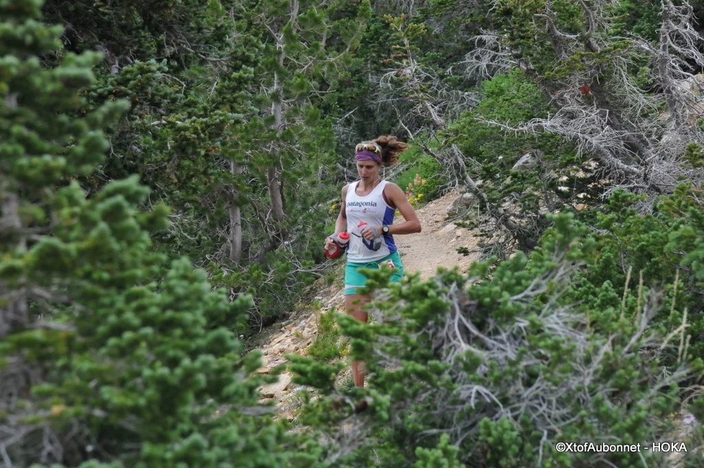 having a blast at Speedgoat 50k