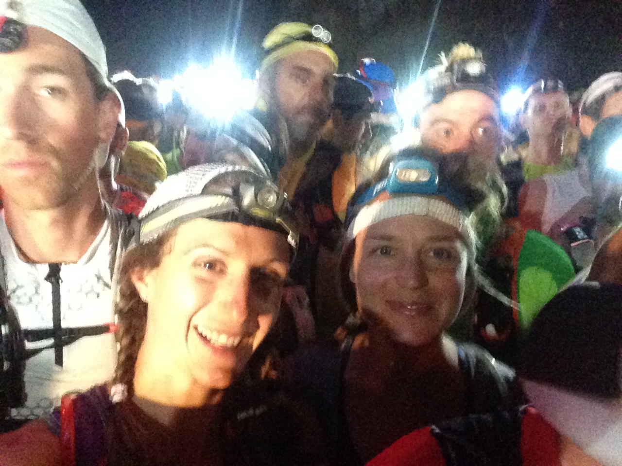 2000+ runners lined up for the 2014 Transvulcania