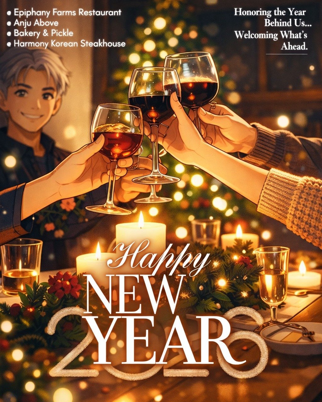 As we look back on an incredible year and step into a brand new one, we&rsquo;re filled with gratitude for every shared table, sizzling grill, and moment spent with our community. ✨❤️

This New Year&rsquo;s Eve, we invite you to celebrate with us at 