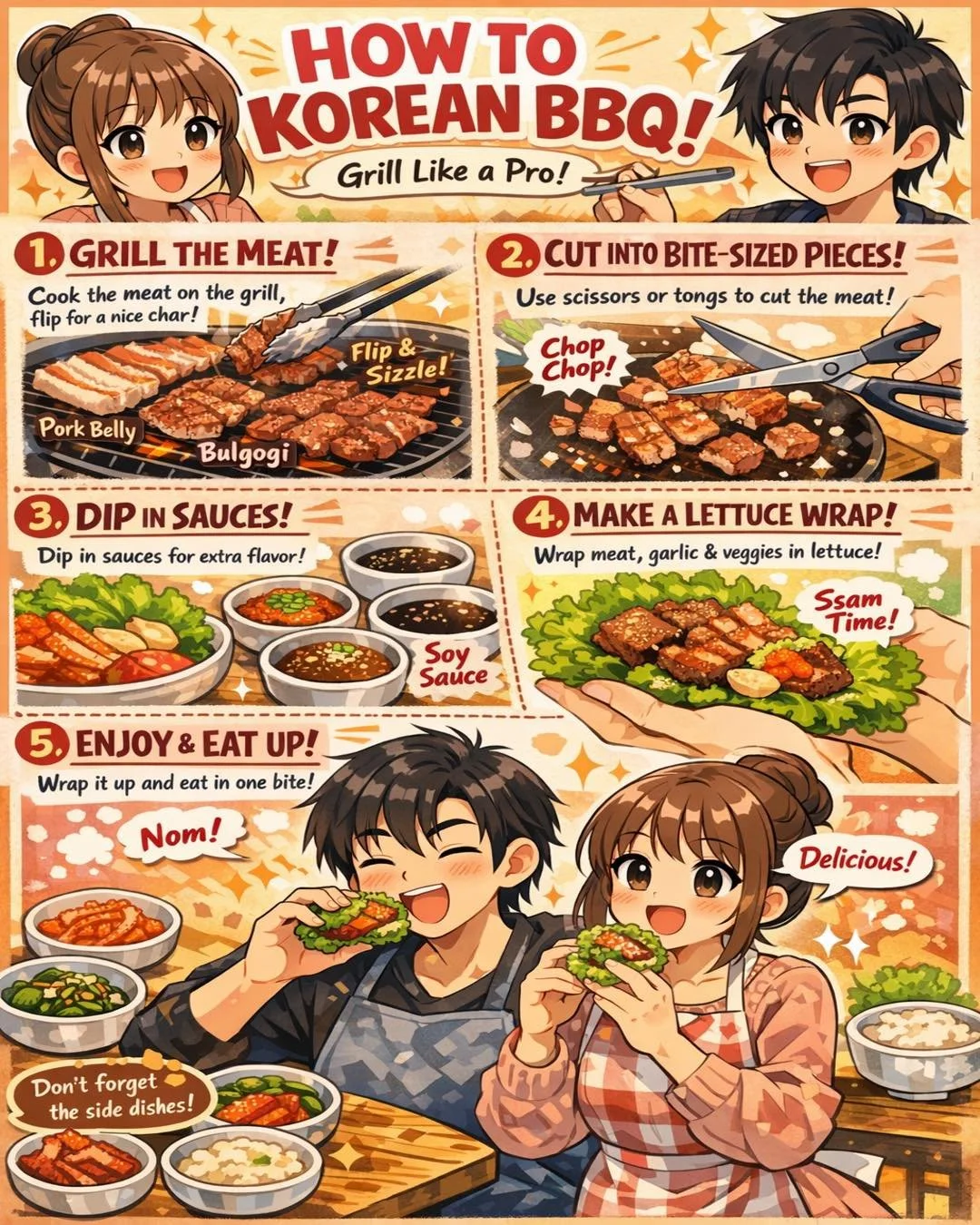 🔥🥩 How do YOU Korean BBQ? 🥬🔥

Dinner at Harmony isn&rsquo;t just a meal &mdash; it&rsquo;s an experience. Gather around the grill, cook together, laugh together, and make every bite your own. From flipping and sizzling to wrapping the perfect ssa