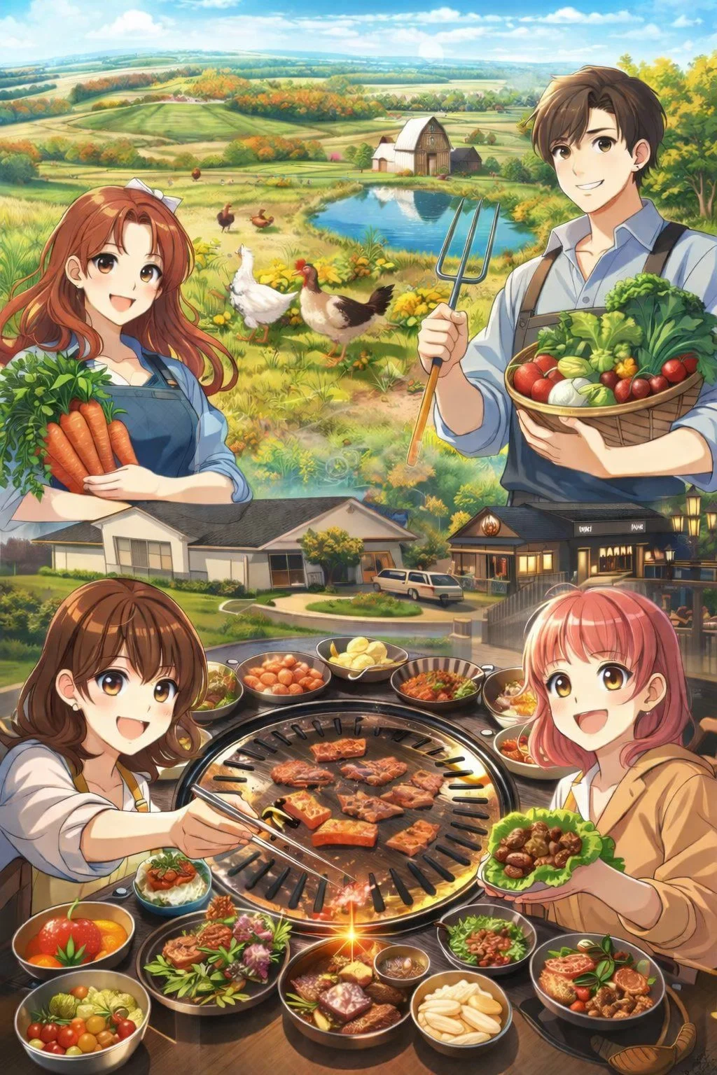 🔥 Weekend plans? We&rsquo;ve got you covered. 🔥

Did you know that Harmony Korean BBQ is part of the same family as Epiphany Farms Restaurant, Anju Above &amp; Bakery and Pickle? While each concept offers its own unique experience, they all share t