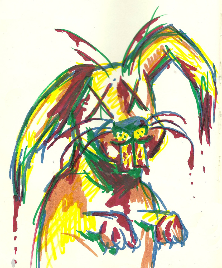May 10, 2013's Daily Zombie Bunny