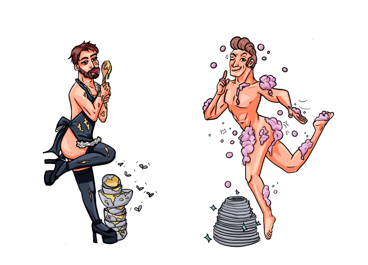 Freelance Commission: Dishwasher Boys