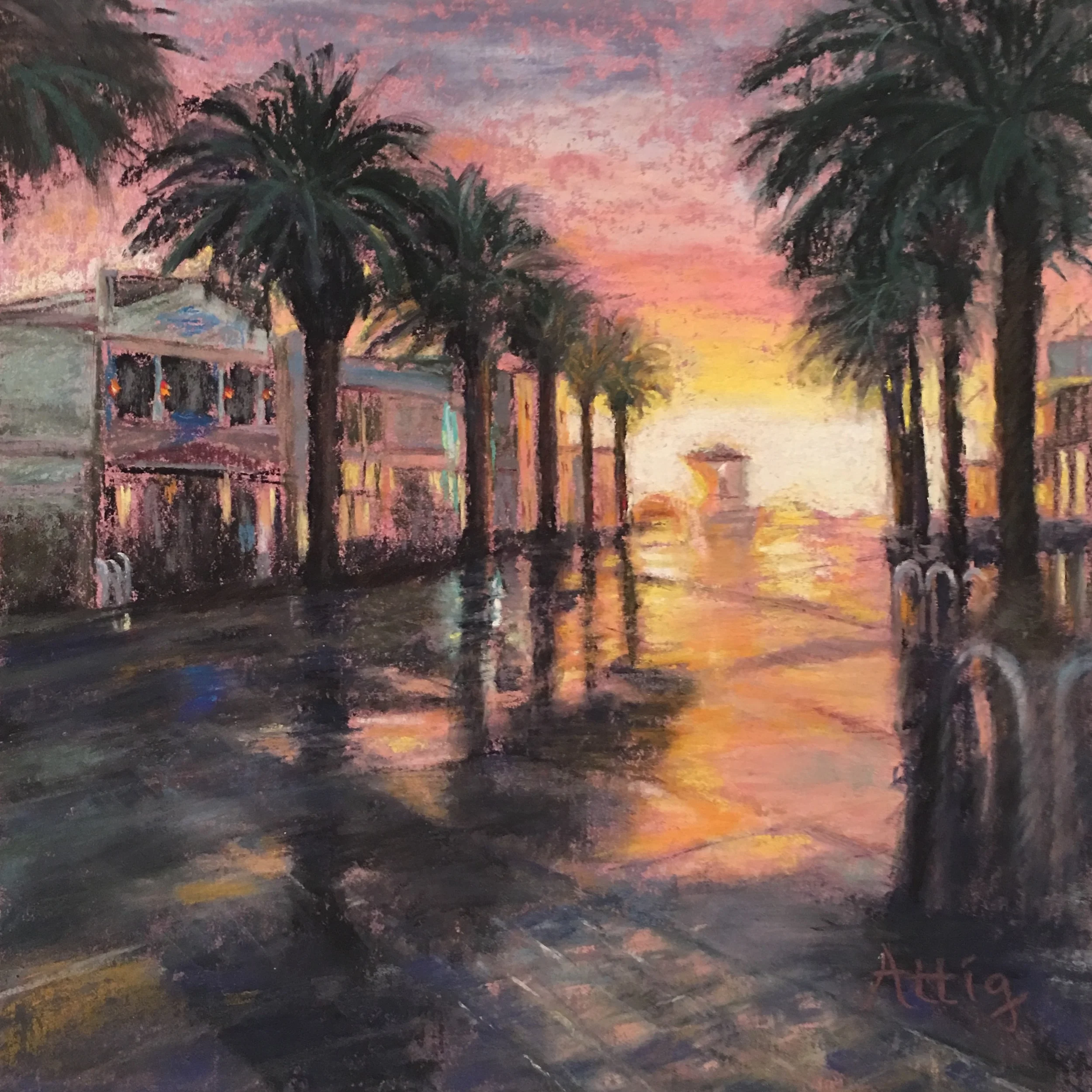 Stormy Sunset, Hermosa Beach Pier
