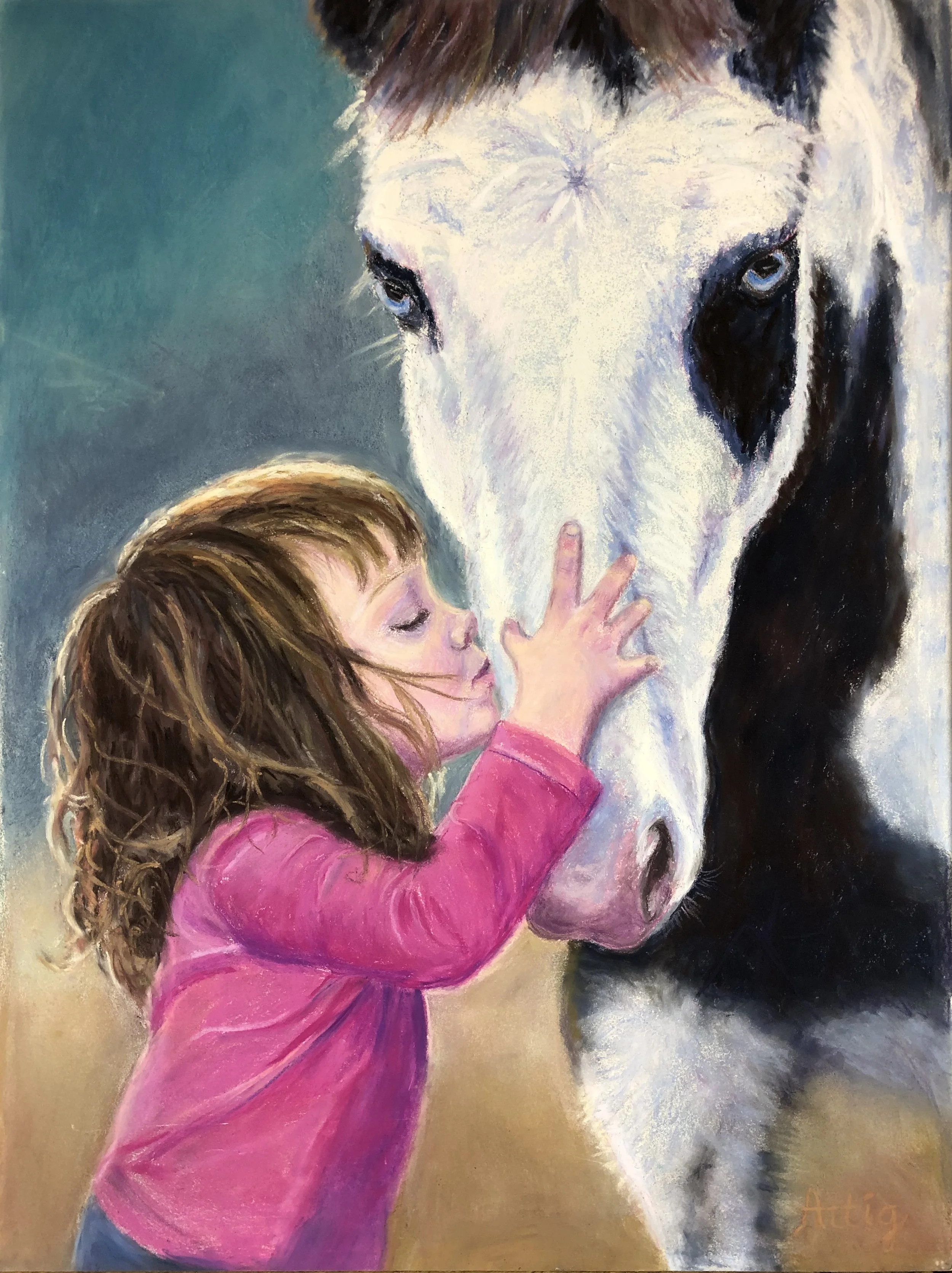Horse Kisses