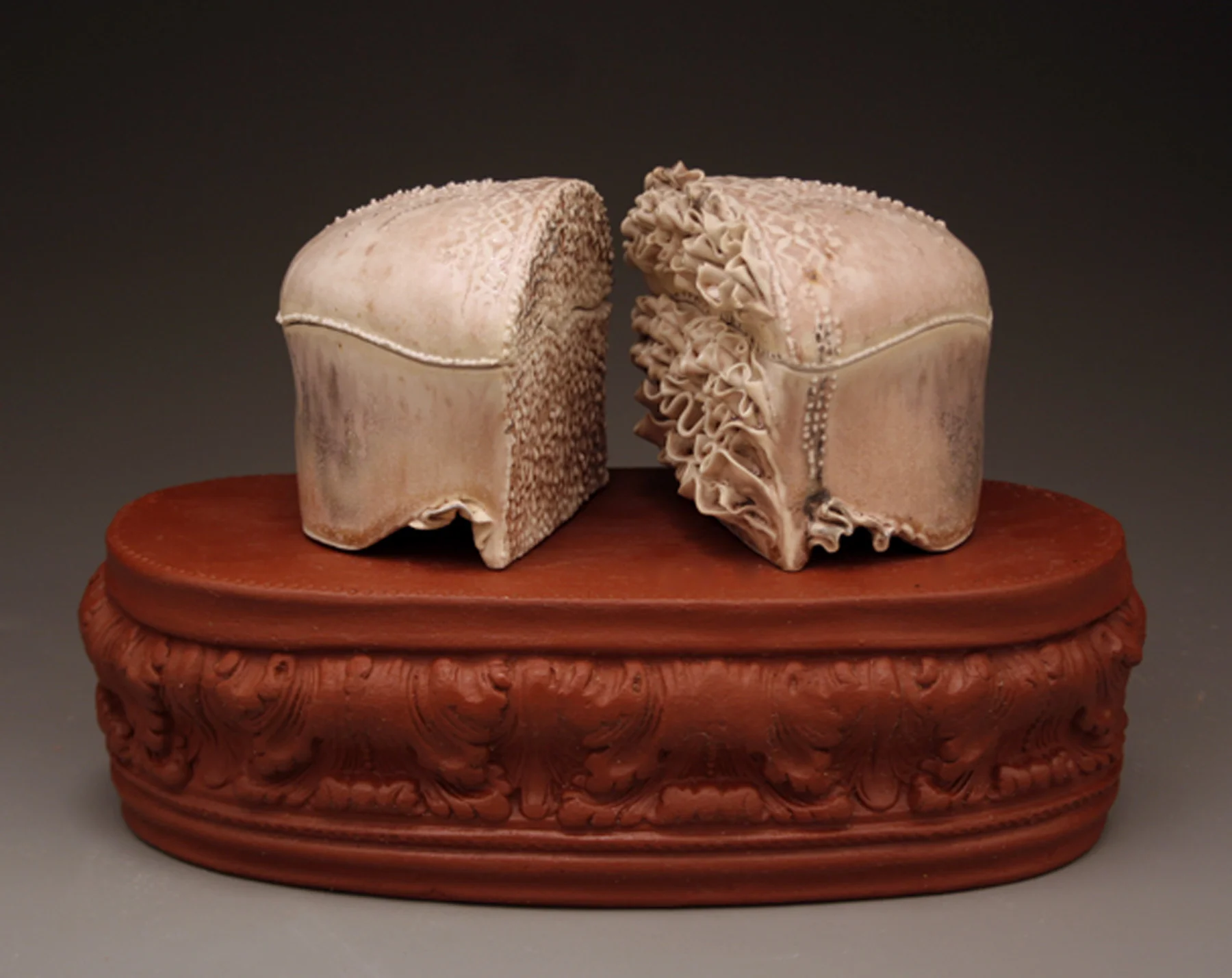2010 porcelain, terra cotta