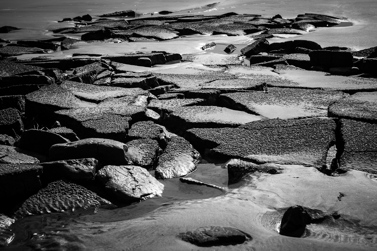 Cabin Road: like sun-parched desert clay