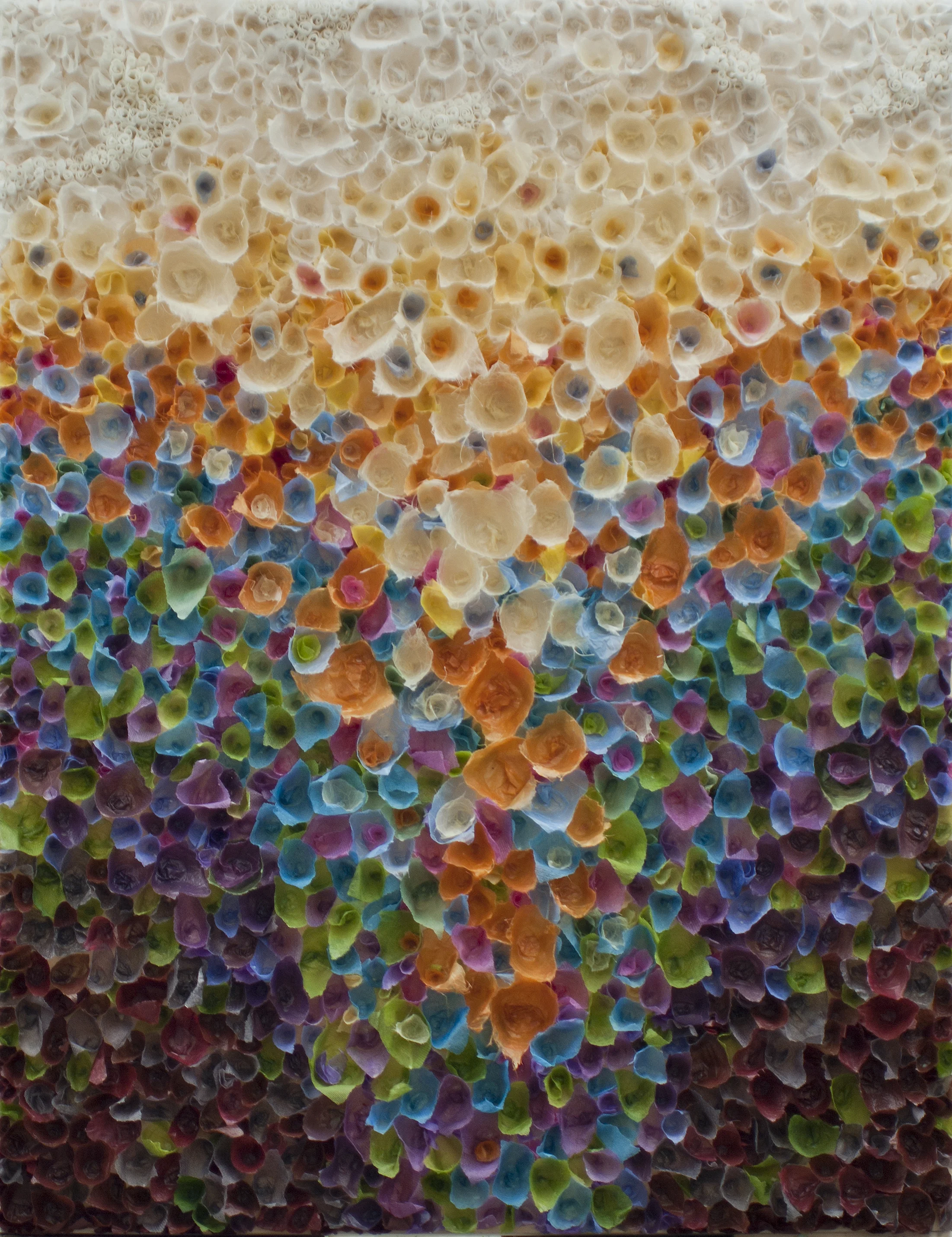 36 x 48 Encaustic Hand Made and Painted and Painted Papers on Panel SOLD