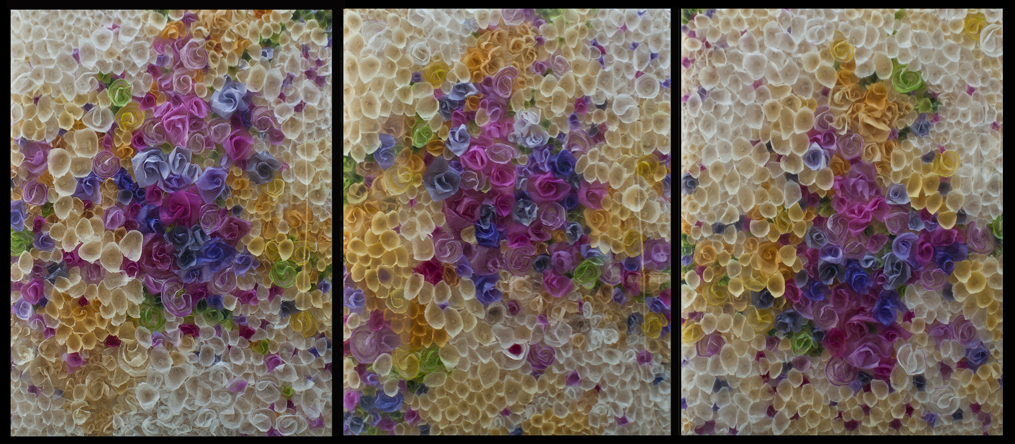 Sunburst 1, 2 & 3 triptych