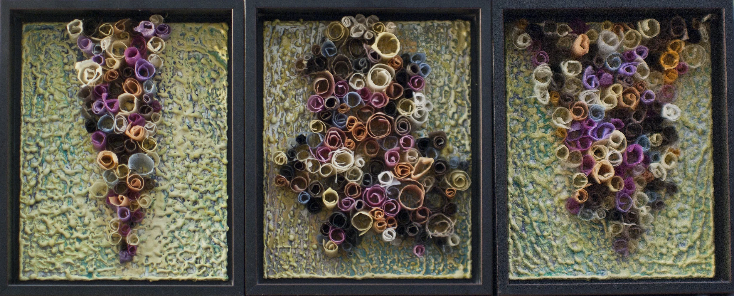 Coral Depth / triptych