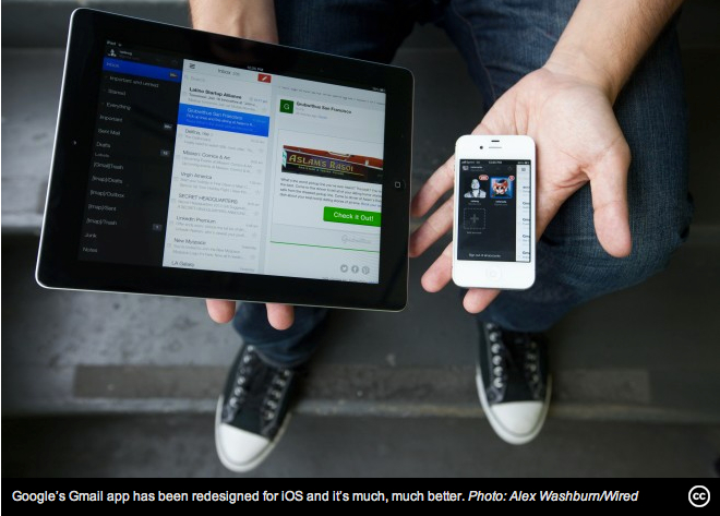 Gmail for iOS on an iPad and iPhone.jpeg