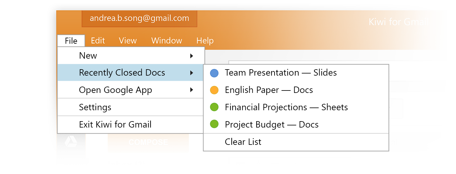 gmail desktop app