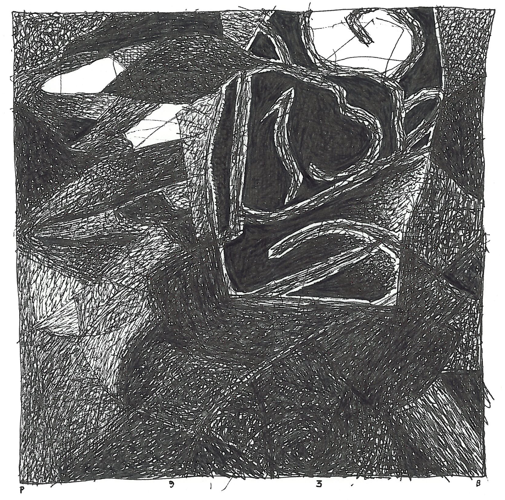  Pen and Ink - 5.25" x 8.25" - 2005 