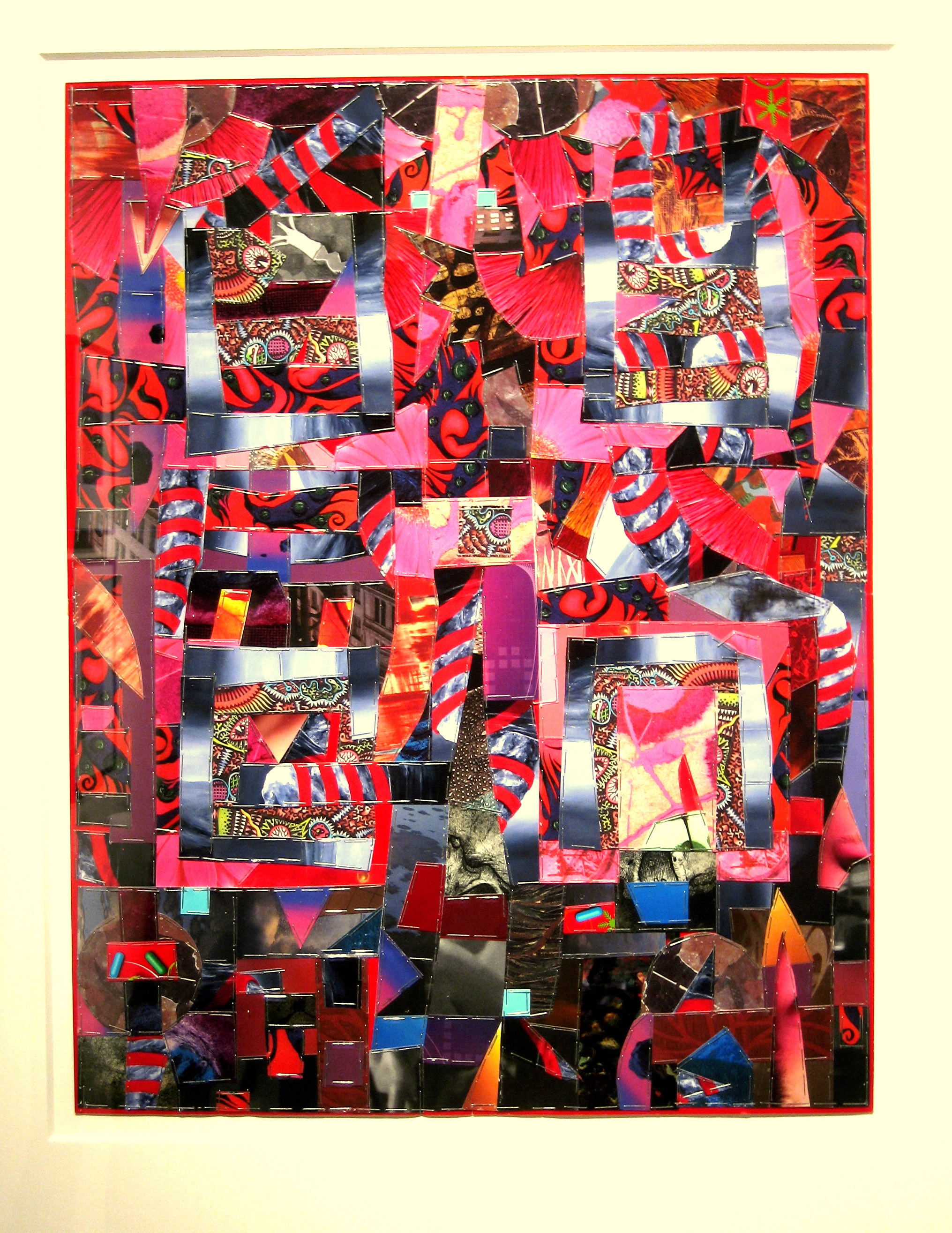  17" x 22" - Stapled Collage 