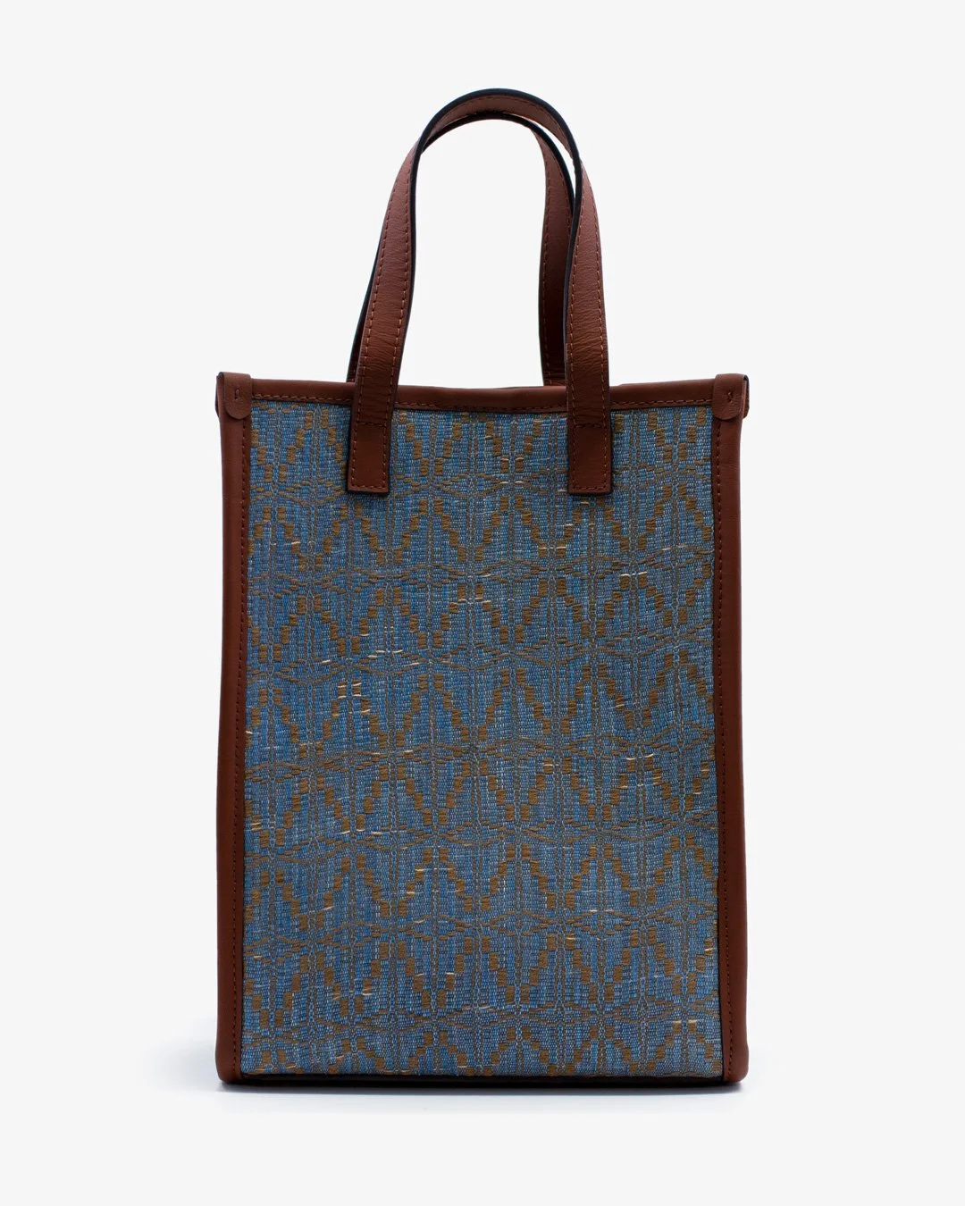 VI Medium Hand Bag Lomdao in dark brown cow hide leather