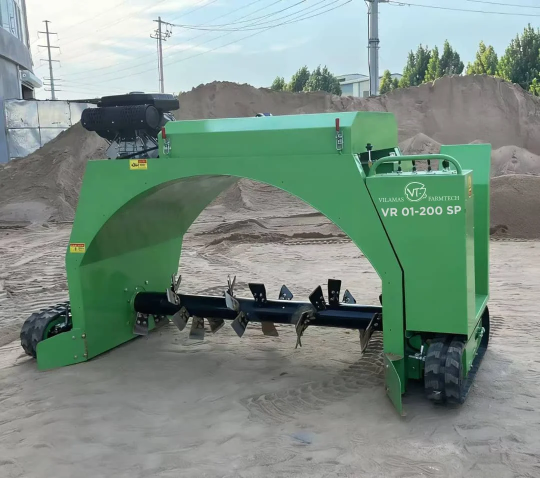 Compost turner เครื่องผสมปุ๋ยหมัก VR001-200SP