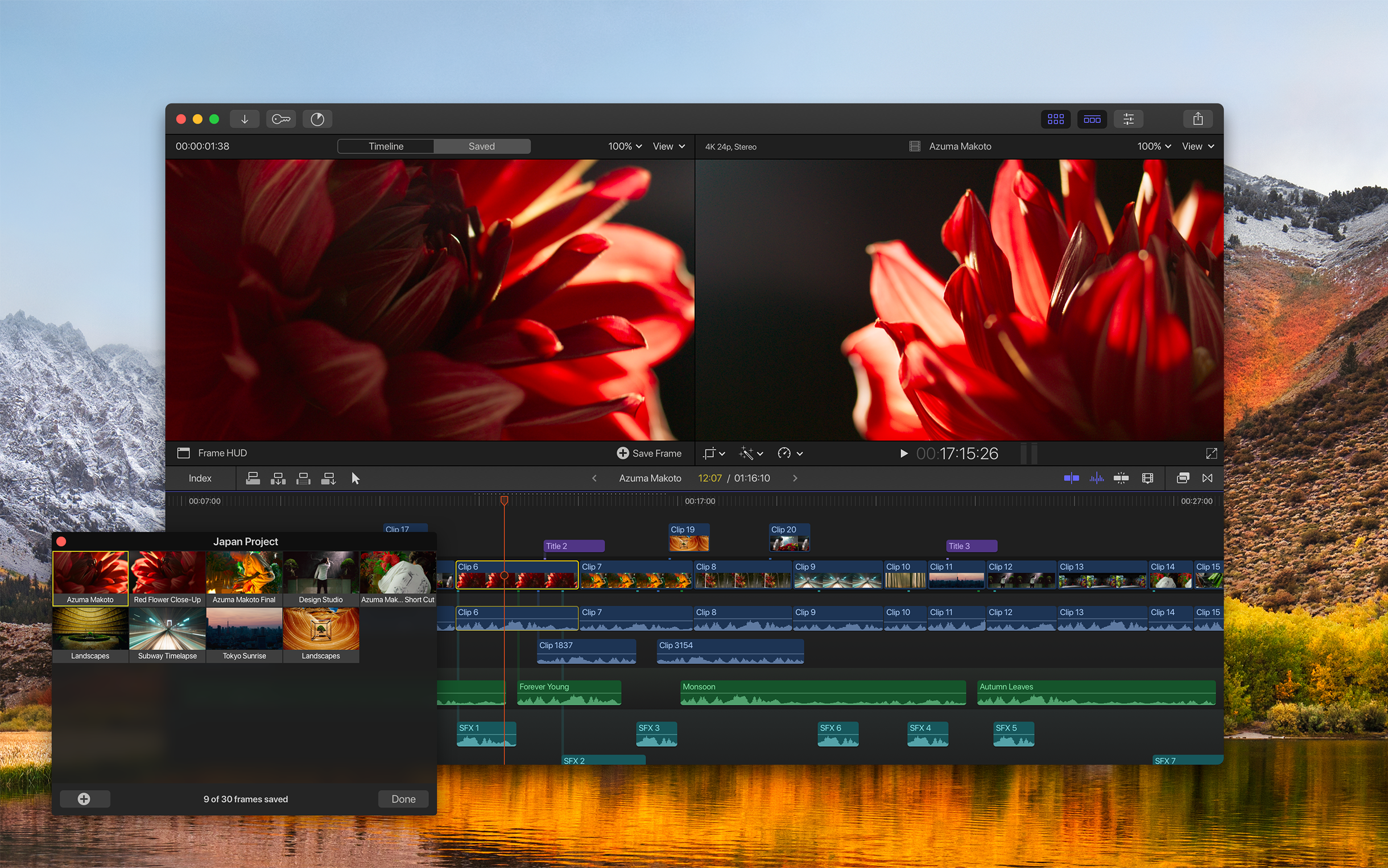 Apple / Final Cut Pro X / Comparison Viewer (10.4.4) — Pine Design Studio
