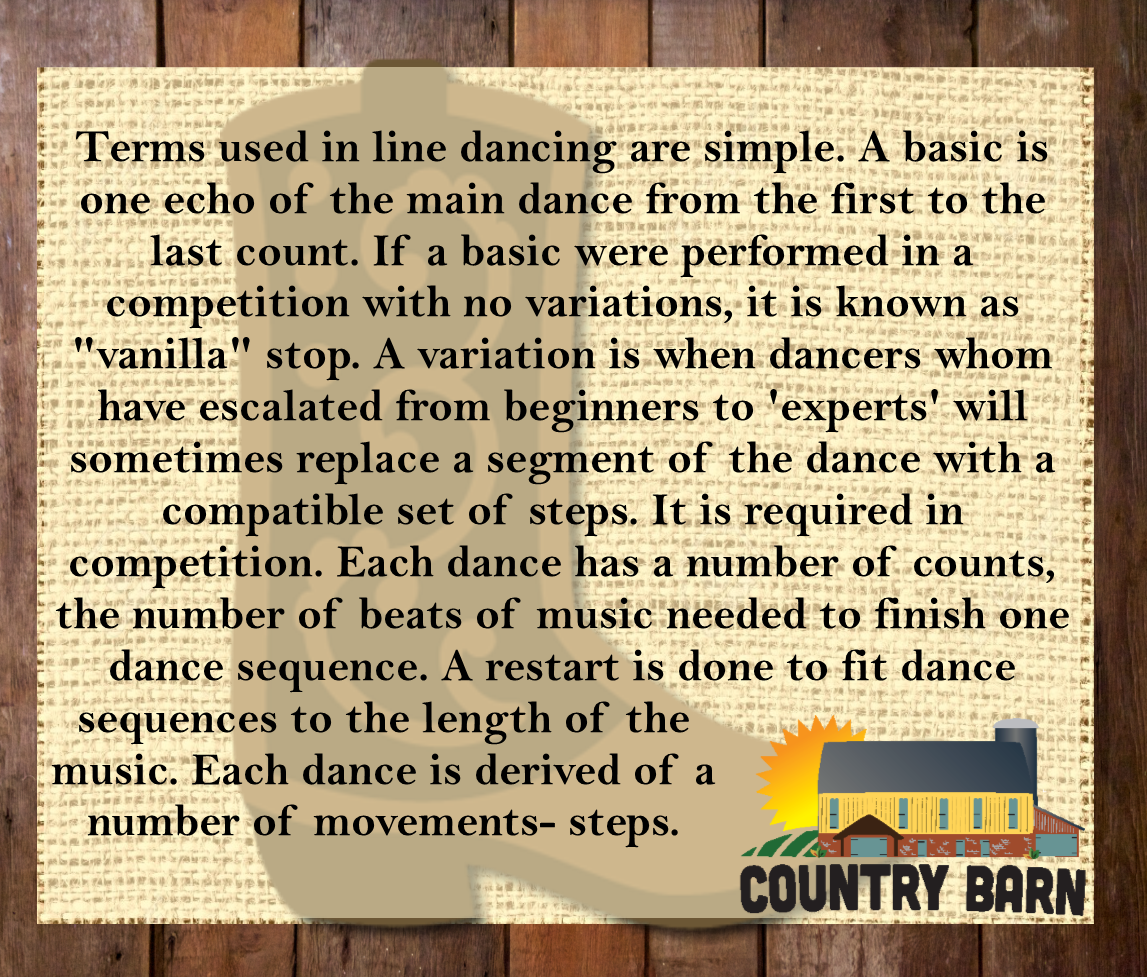 Line Dancing — Country Barn
