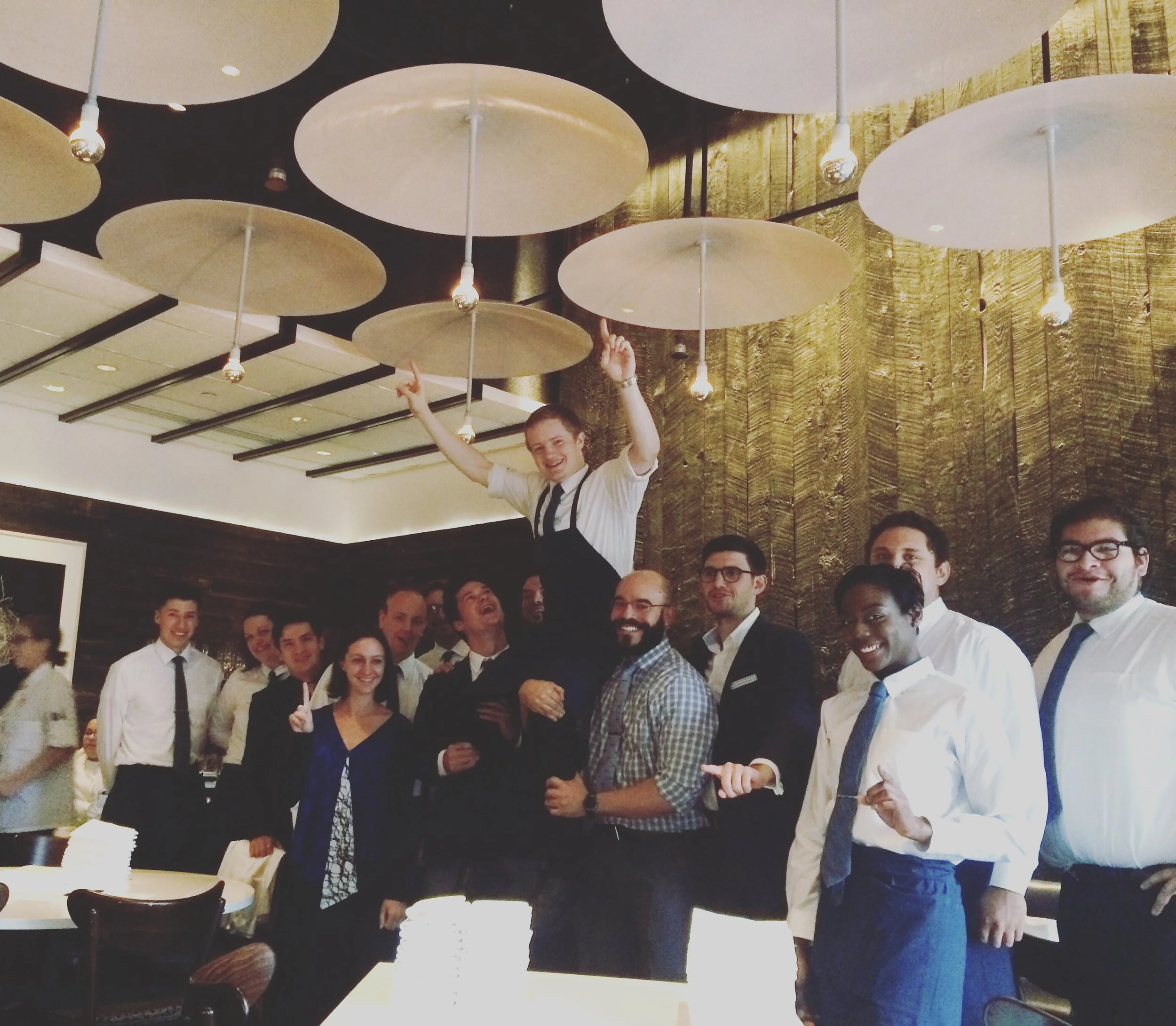 Congratulations to Brandon, the first North End Grill employee to level up with Hospitality Included!